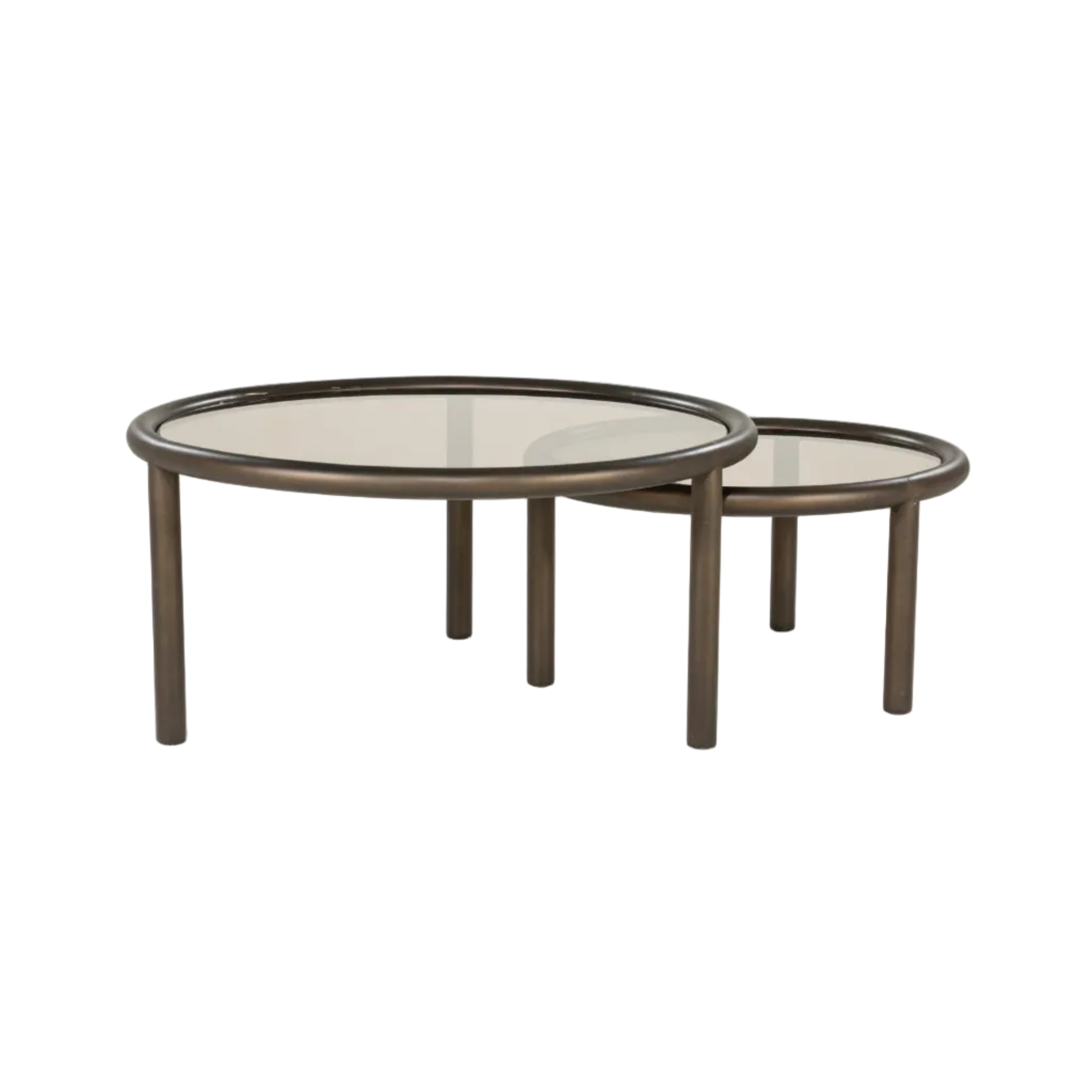 CIRCO Brown Coffee Table Set