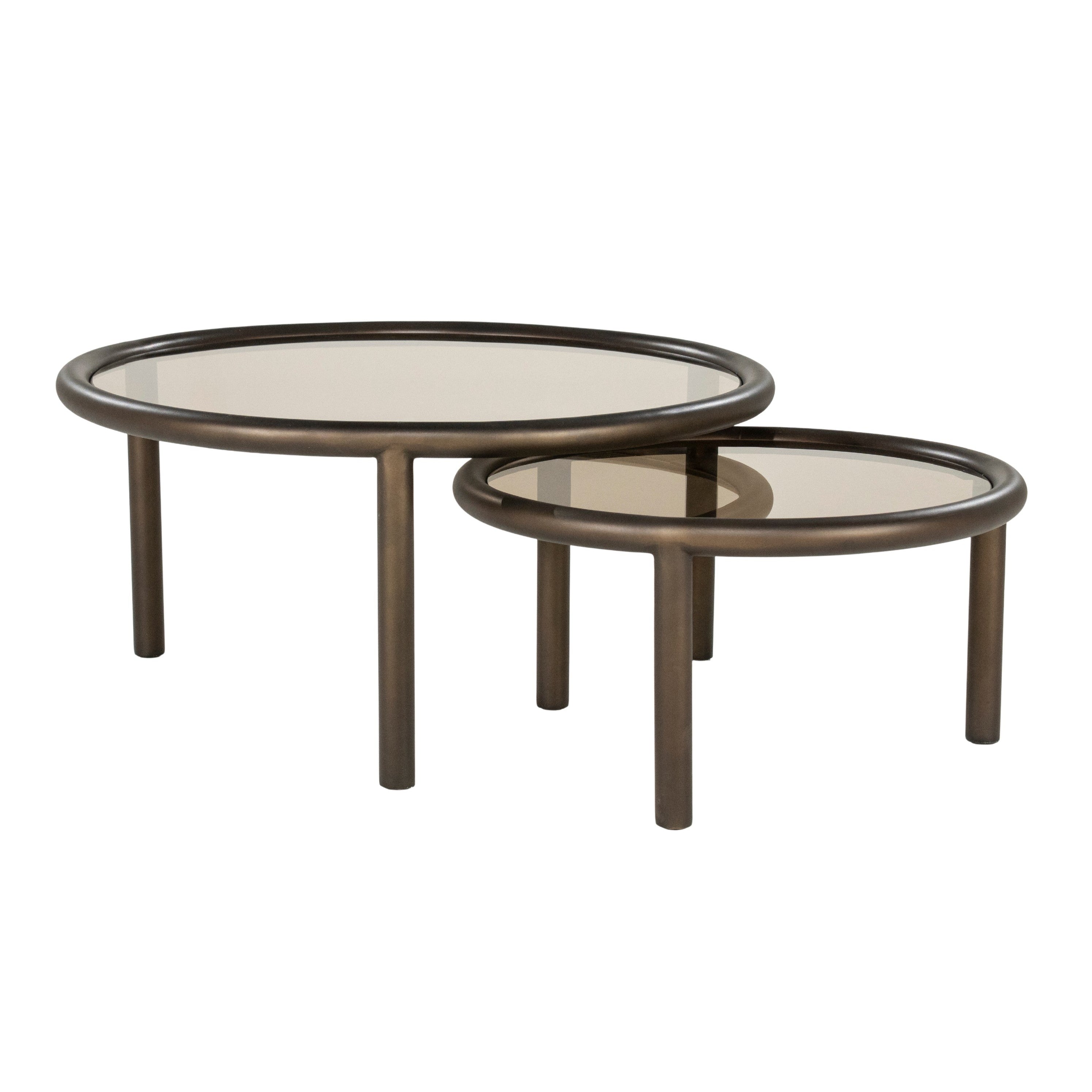 CIRCO Brown Coffee Table Set