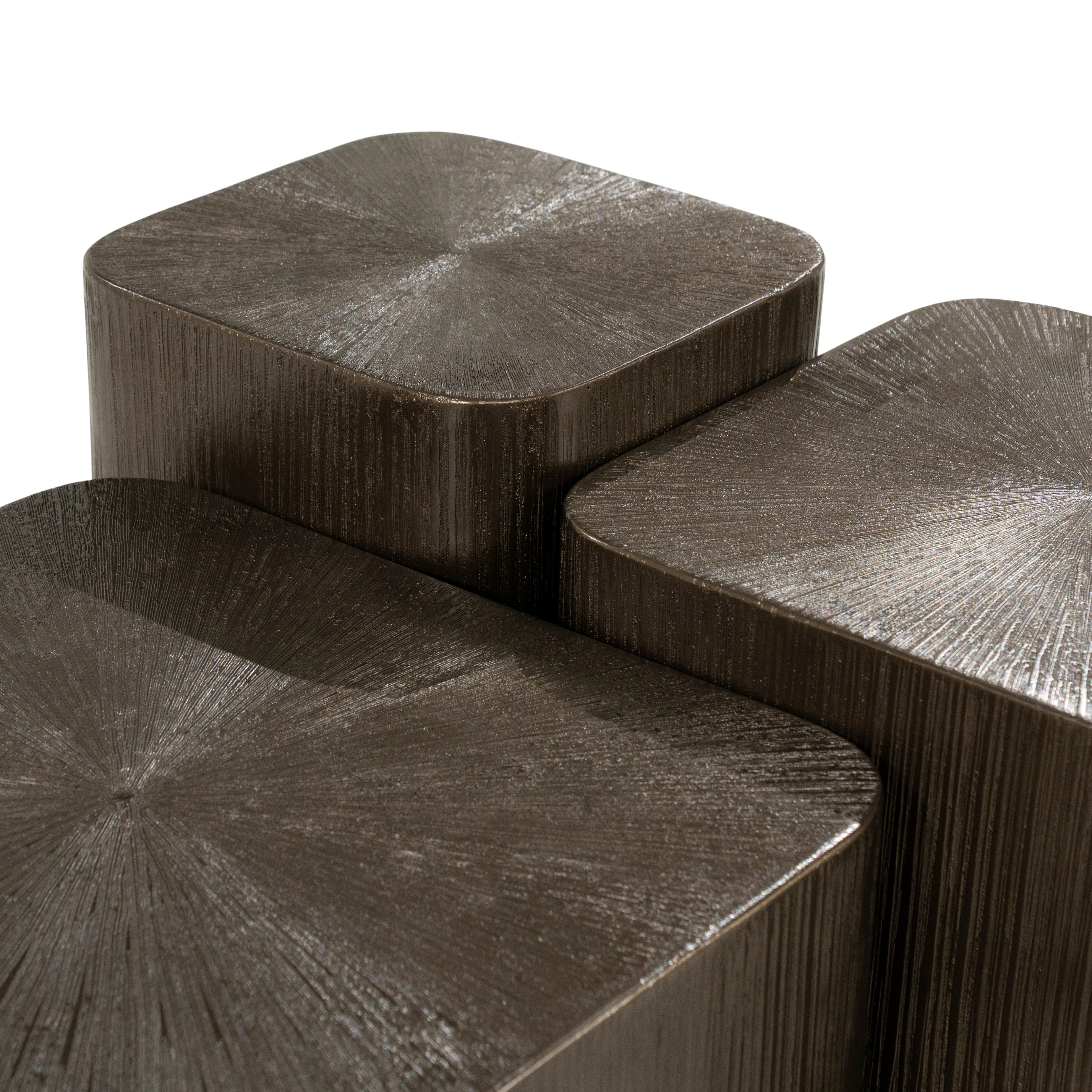 SILVA Brown Coffee Table Set