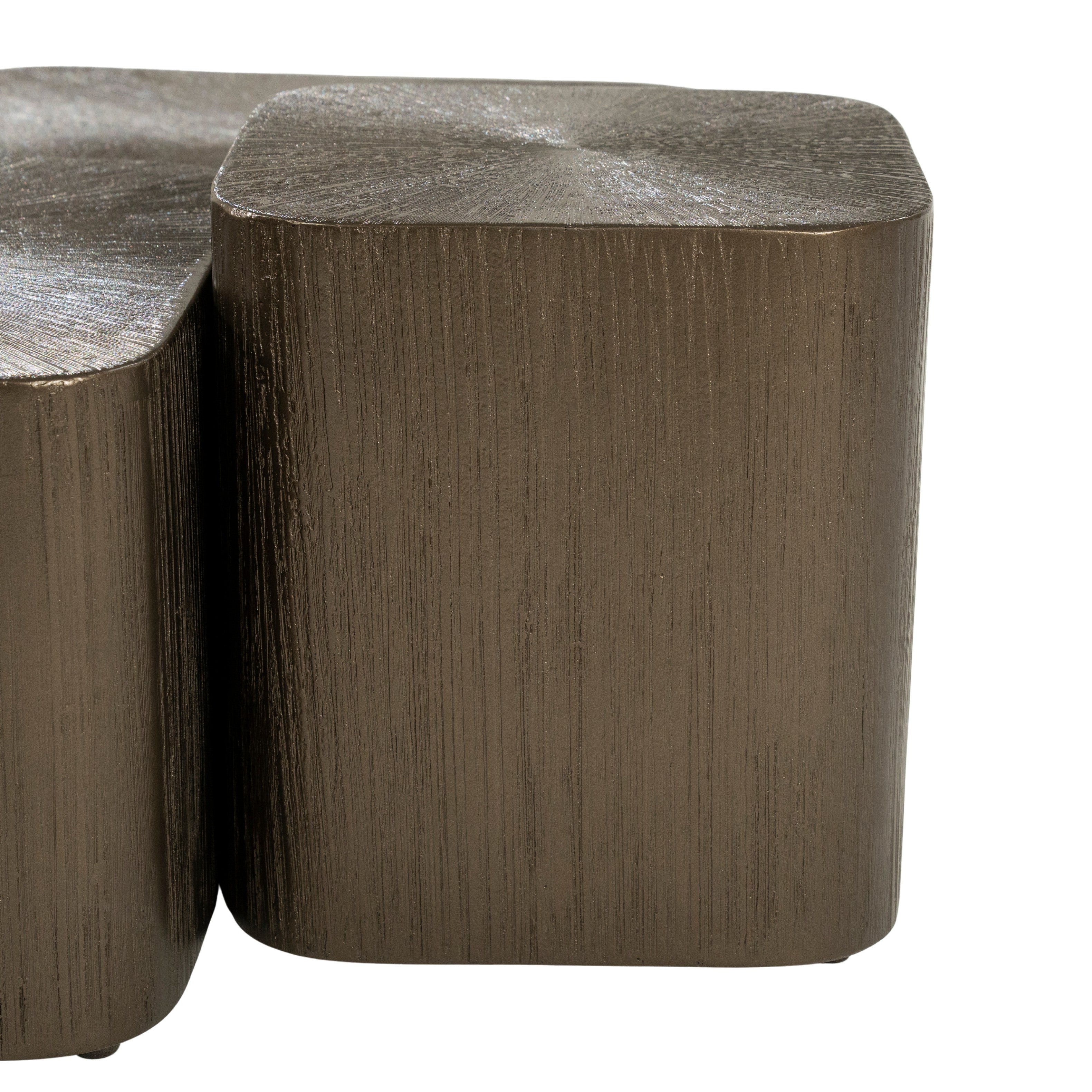 SILVA Brown Coffee Table Set