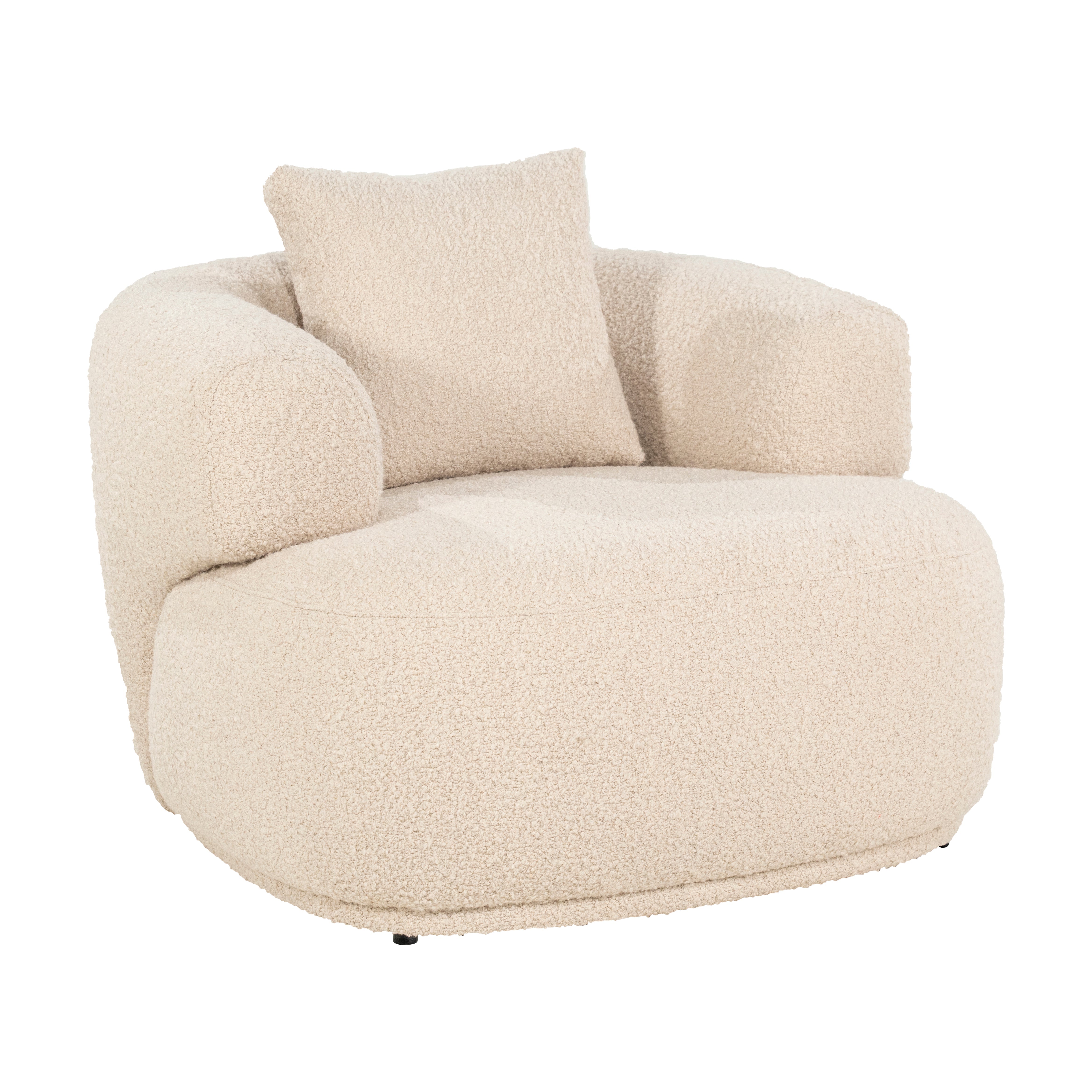 BRUNO Beige Armchair