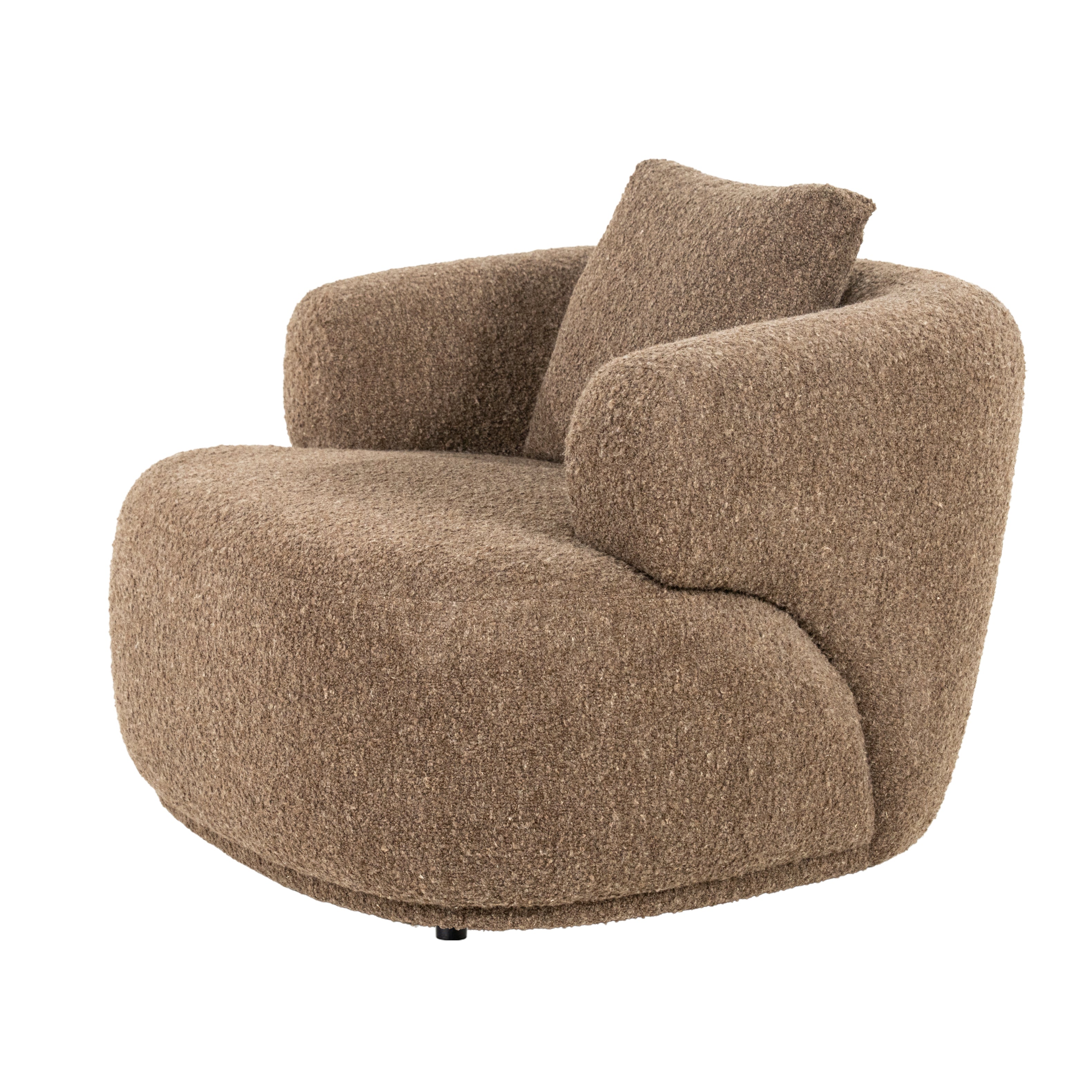 BRUNO Armchair in Brown