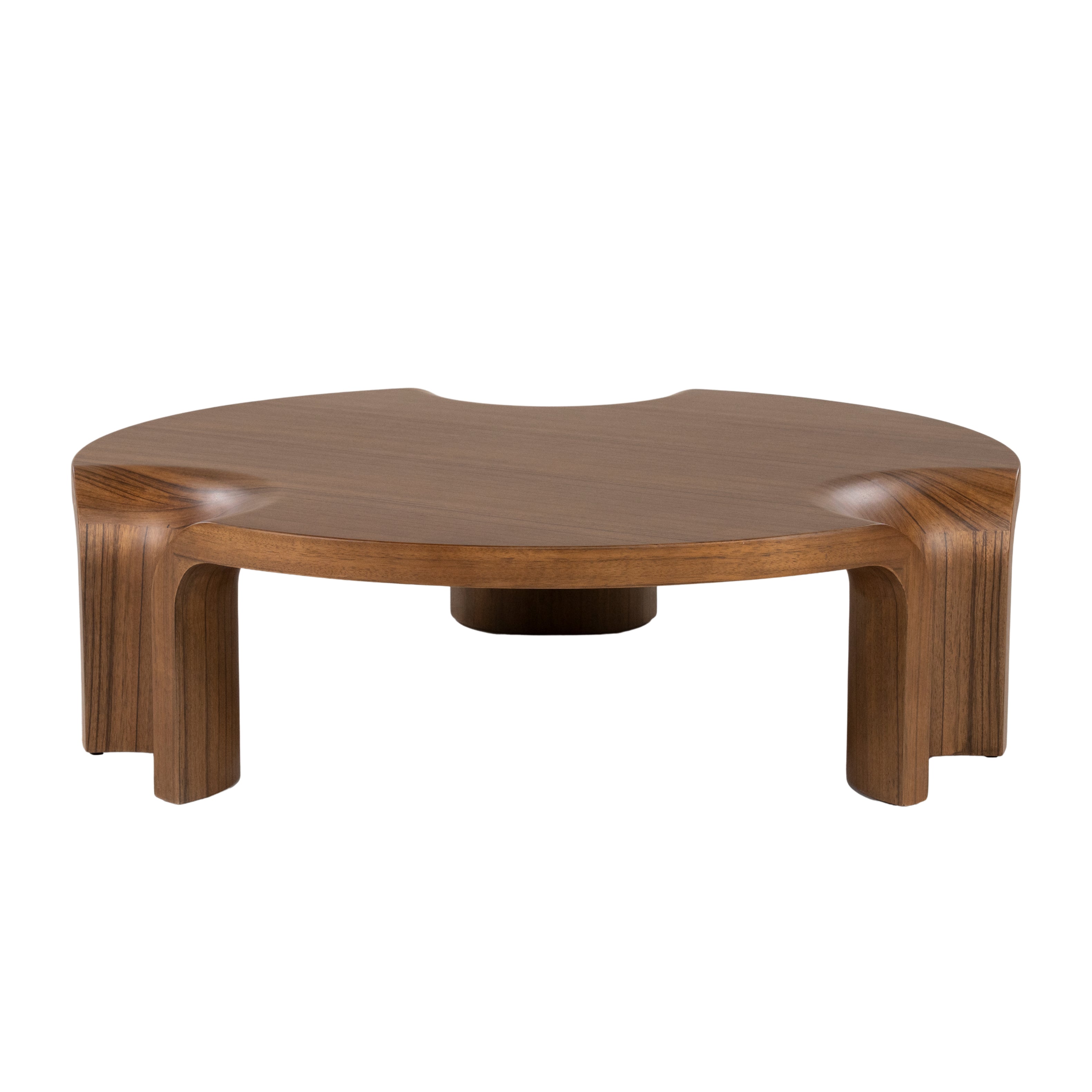 AVAR Walnut Veneer Coffee Table