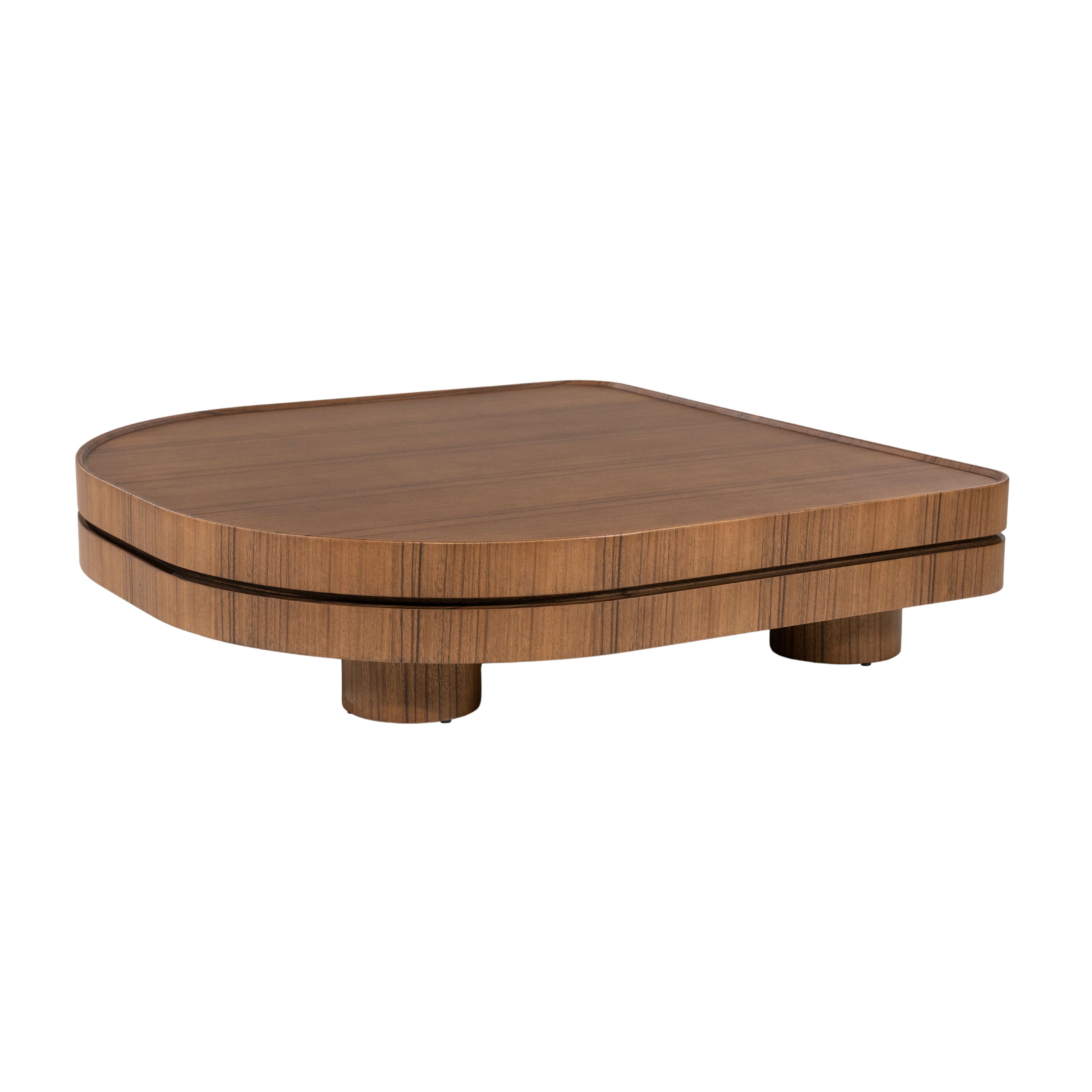ARCUS Coffee Table in Walnut Veneer