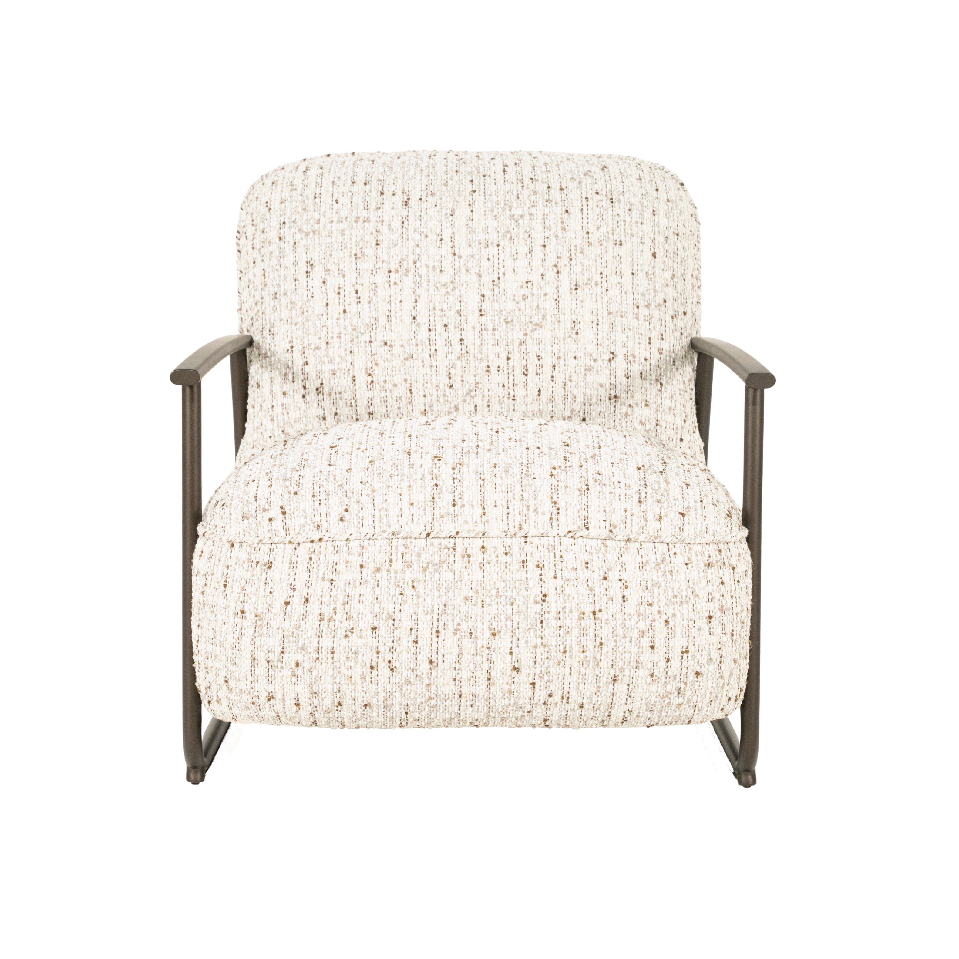 NOREL Armchair in Beige Melange