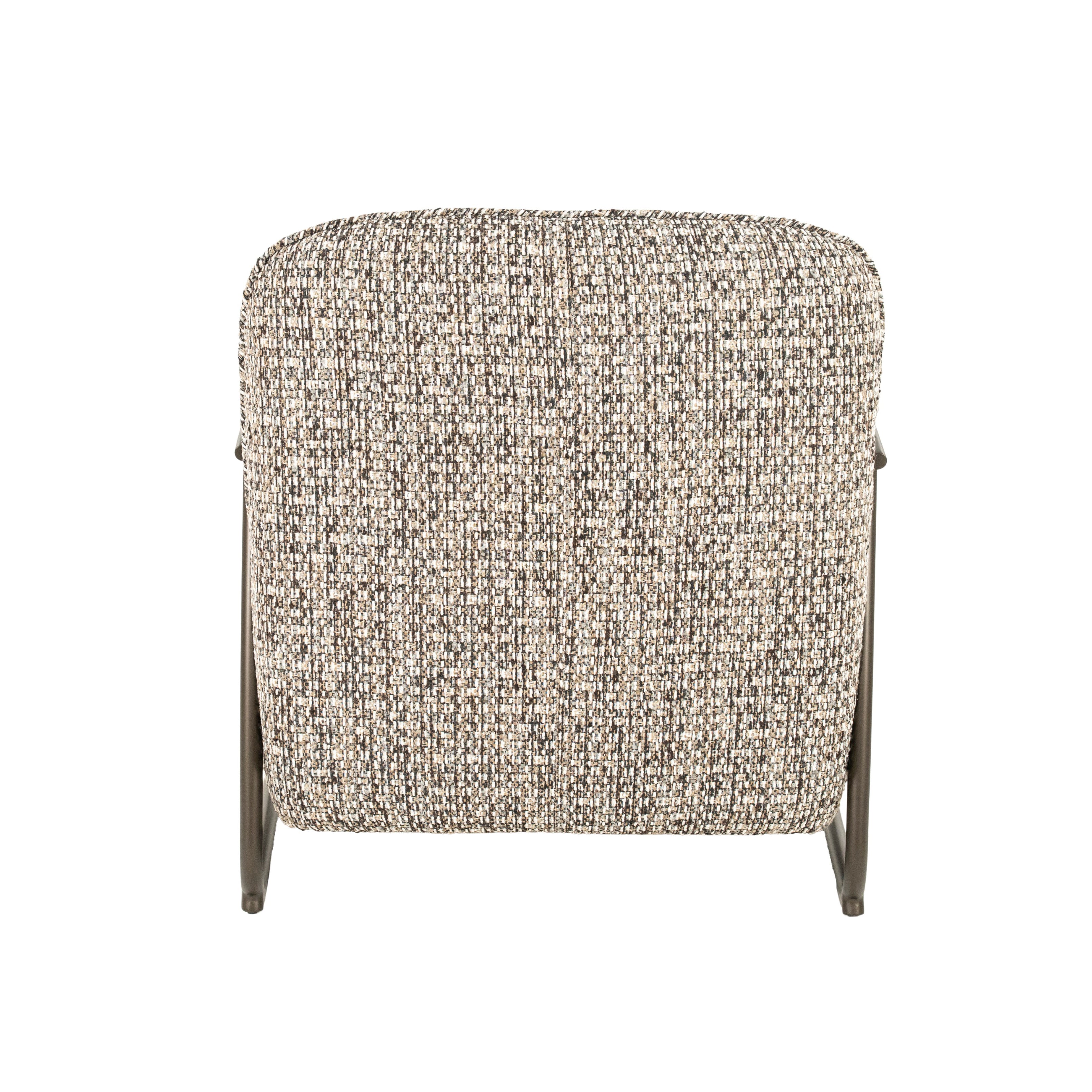 NOREL armchair in green mélange
