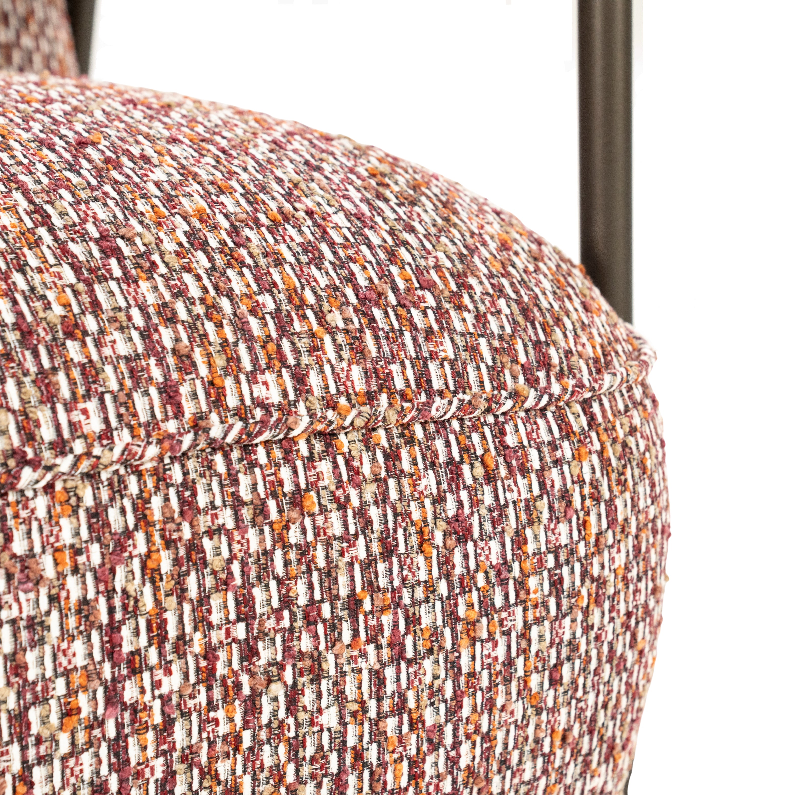 NOREL Armchair in Red Melange