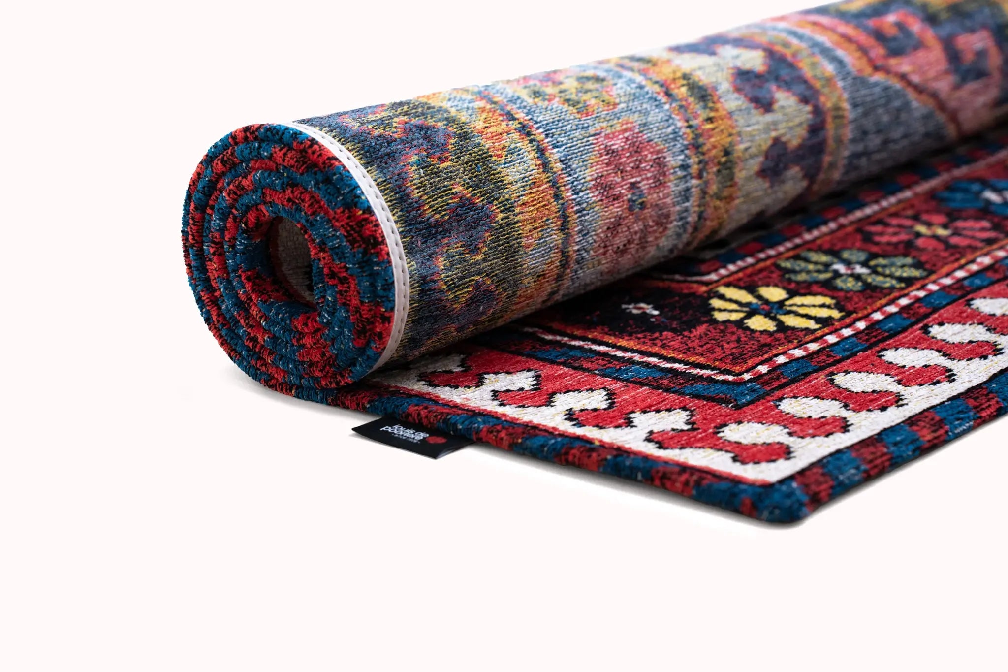 Dywan ANTALIA RED MIX czerwony do salonu – styl nowoczesny