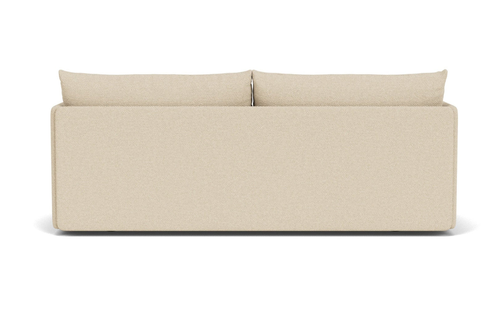 2-seater OFFSET sofa light beige