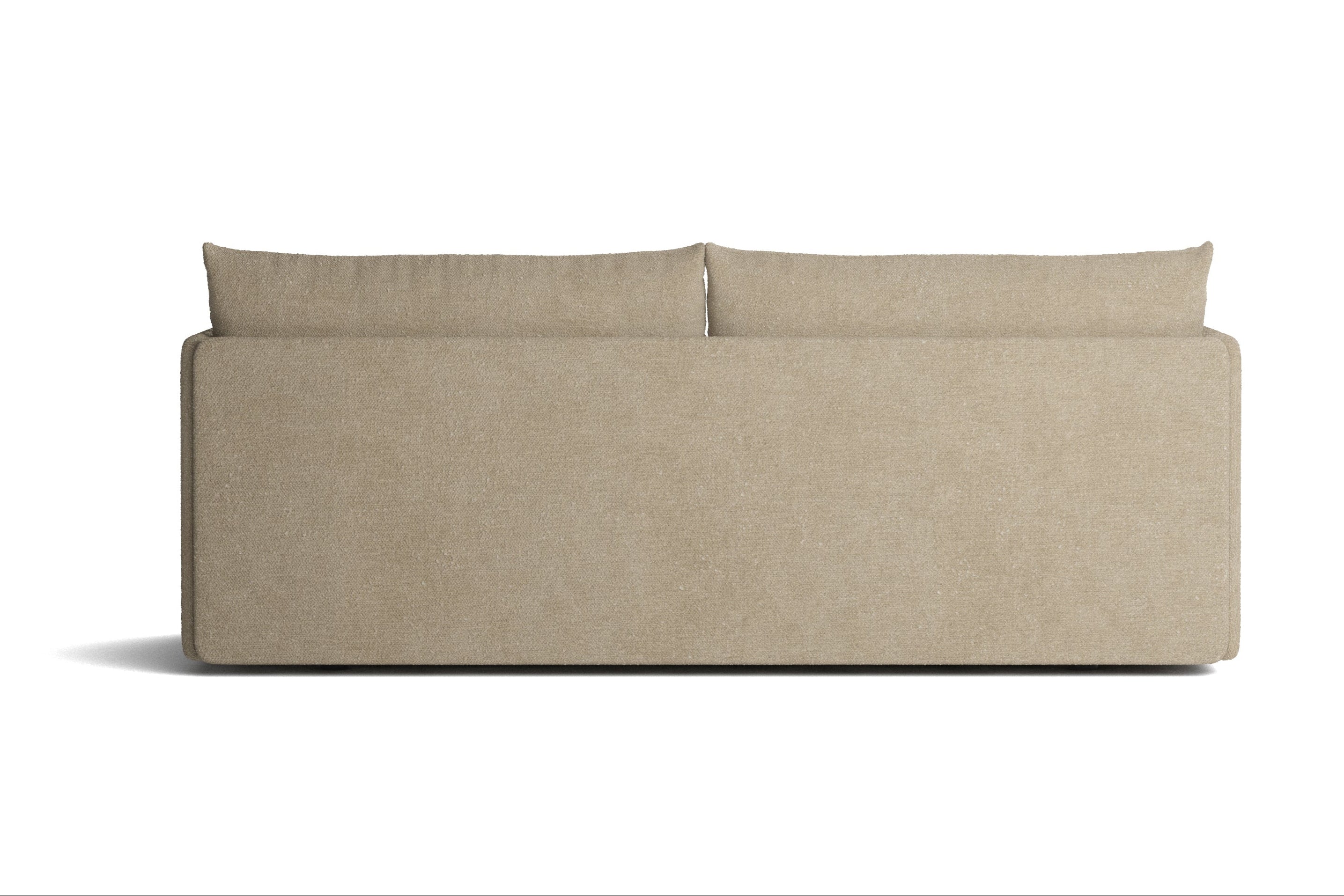 2-seater OFFSET sofa beige