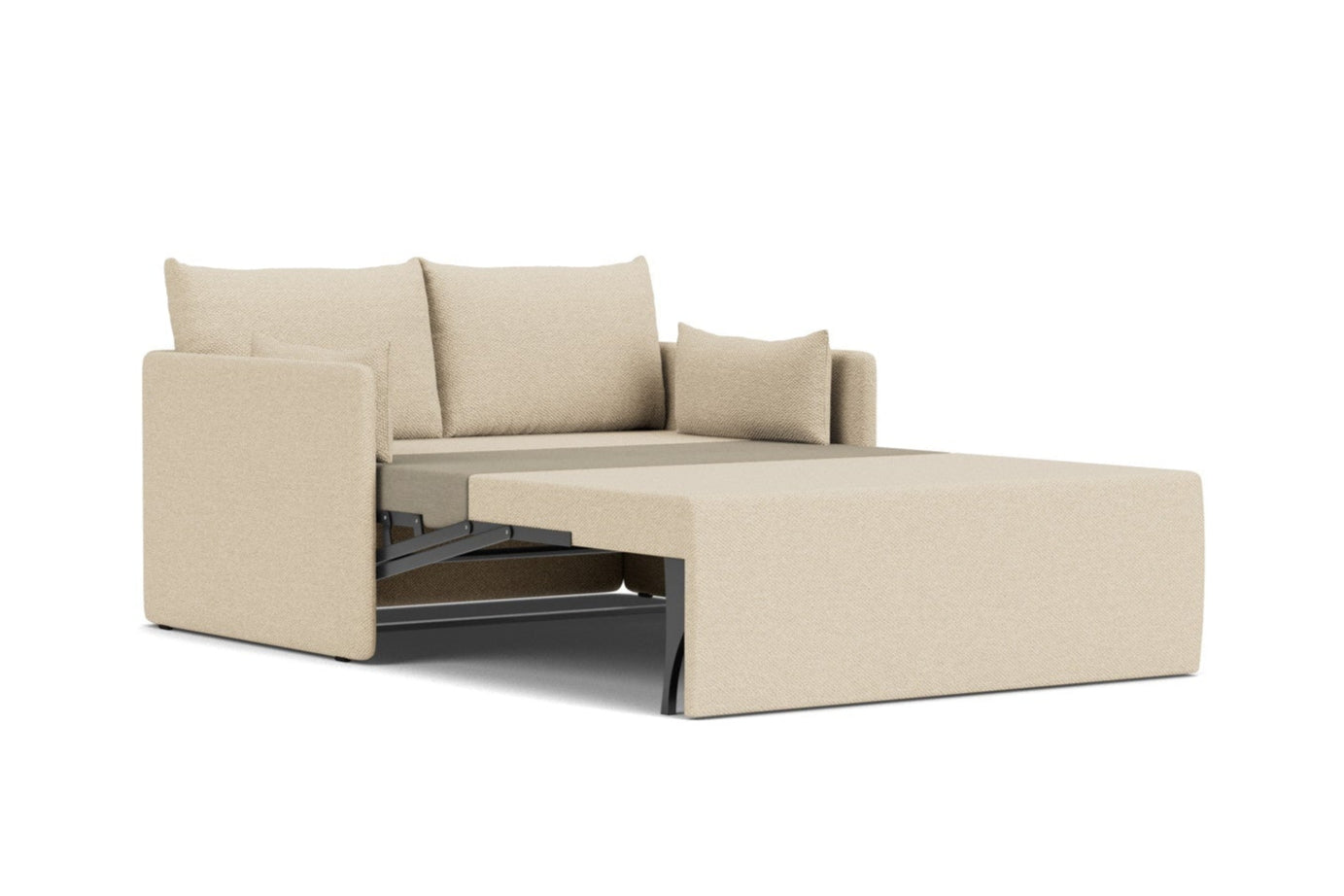 Sofa mit Schlaffunktion 2-sitzig 0FFSET hellbeige