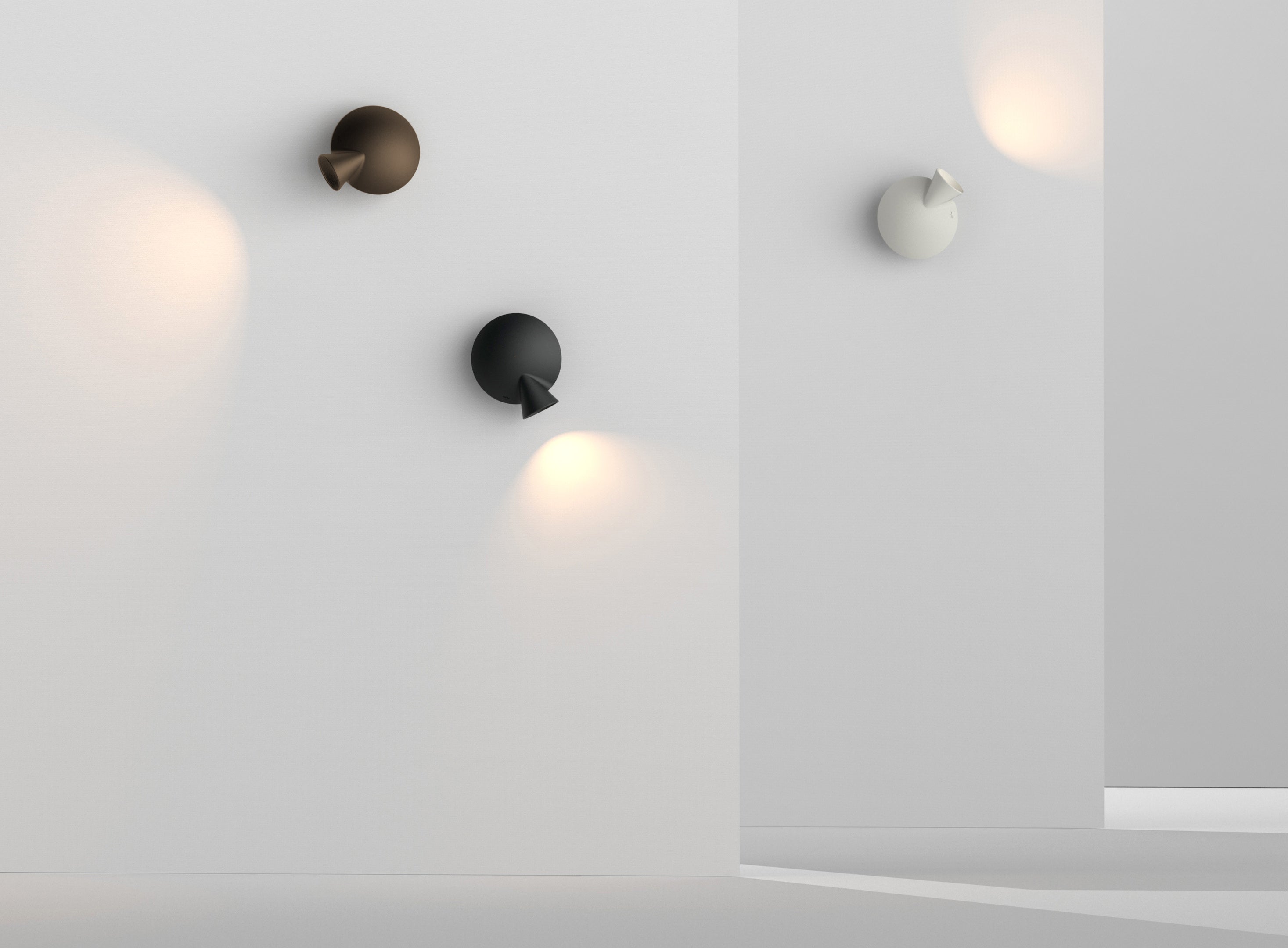 TORTUGA Wall Lamp in Brown