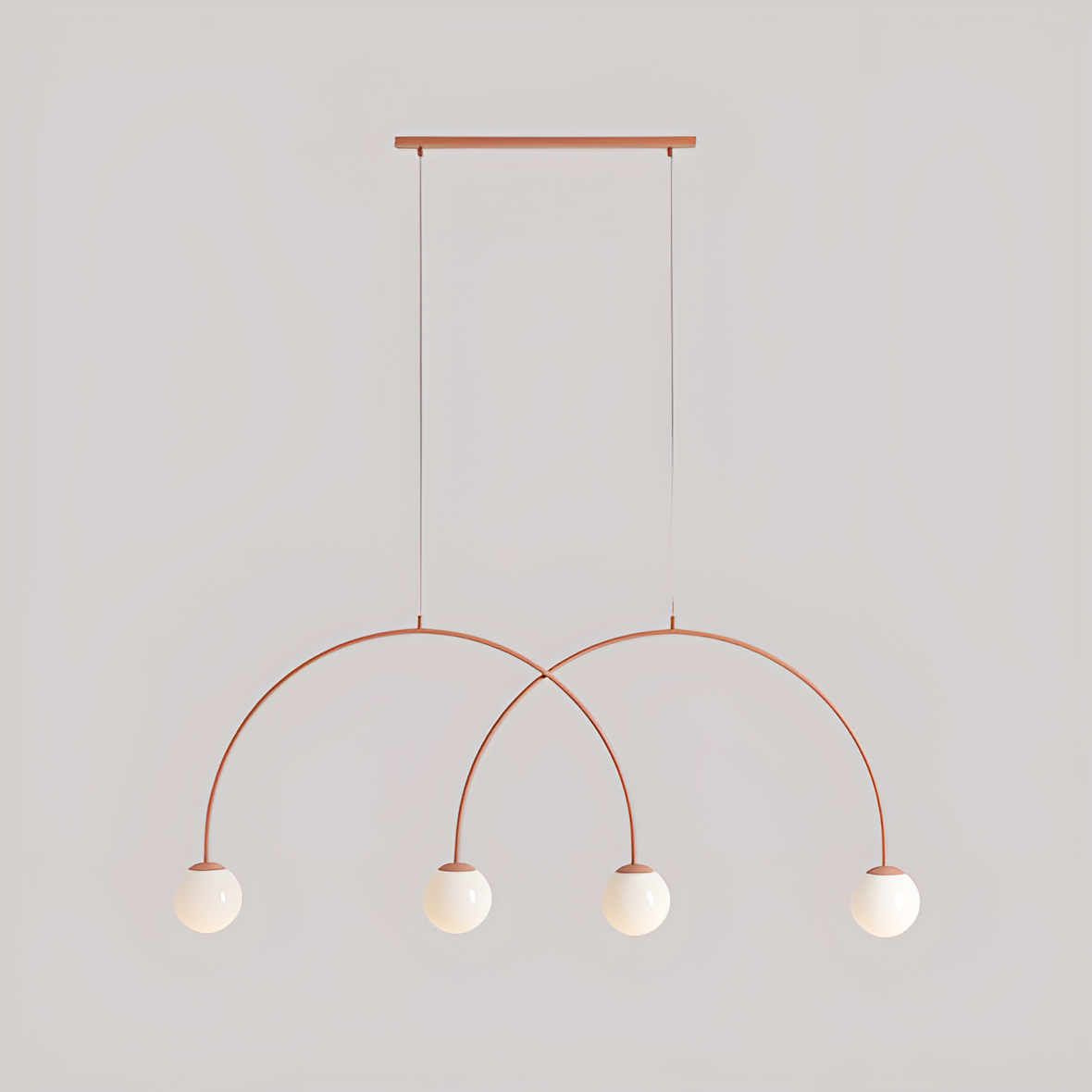 Hanging lamp una duo coral