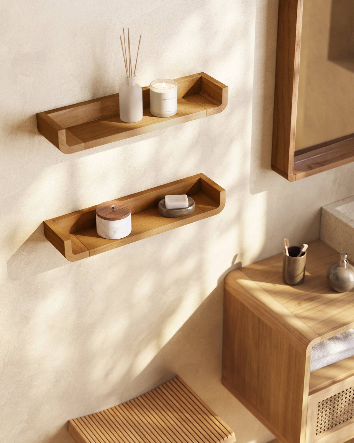 Set of shelves Shamel Lite