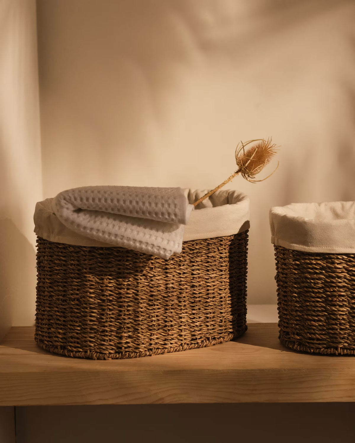 TOSSA seagrass basket set