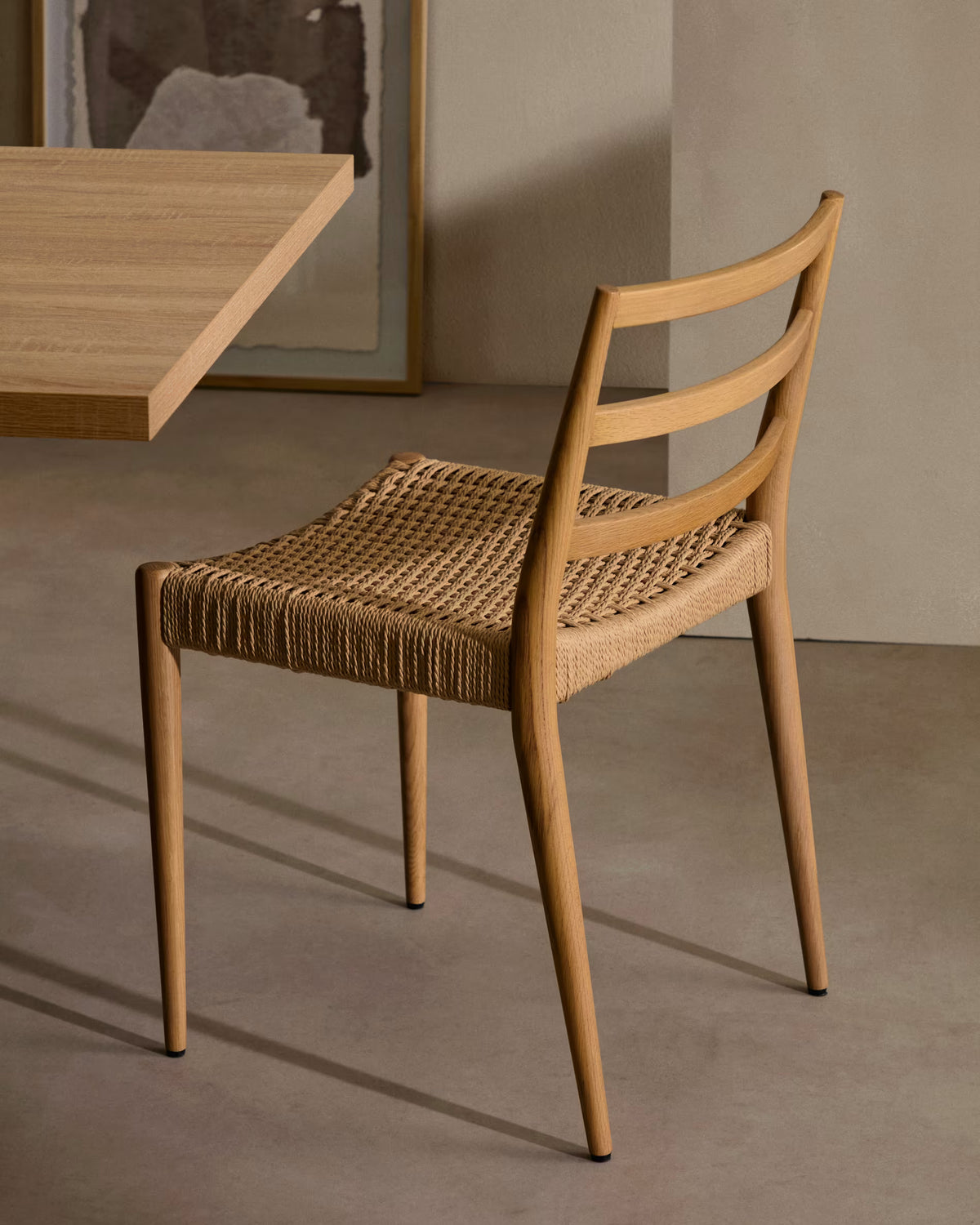 Chair anals solid oak wood