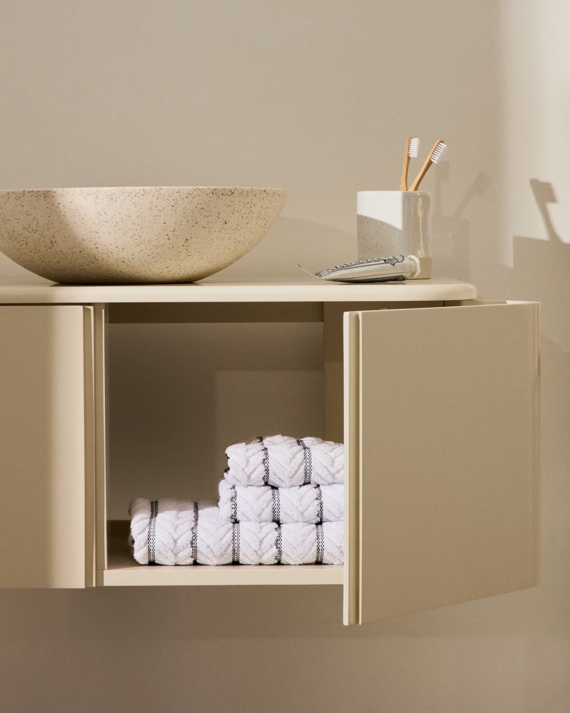 SALAYA bathroom cabinet beige