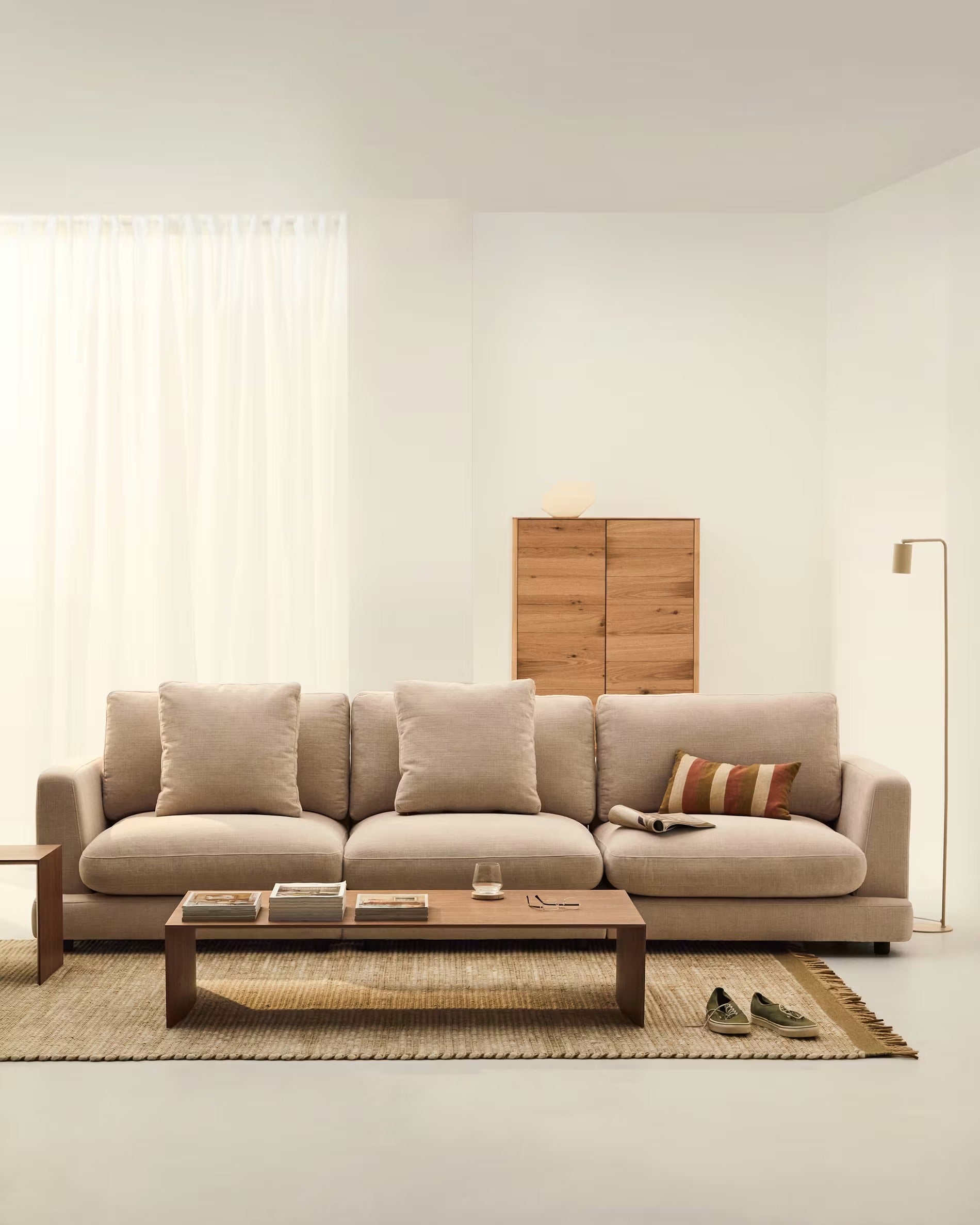 4-Sitzer-Sofa GALA beige Chenille