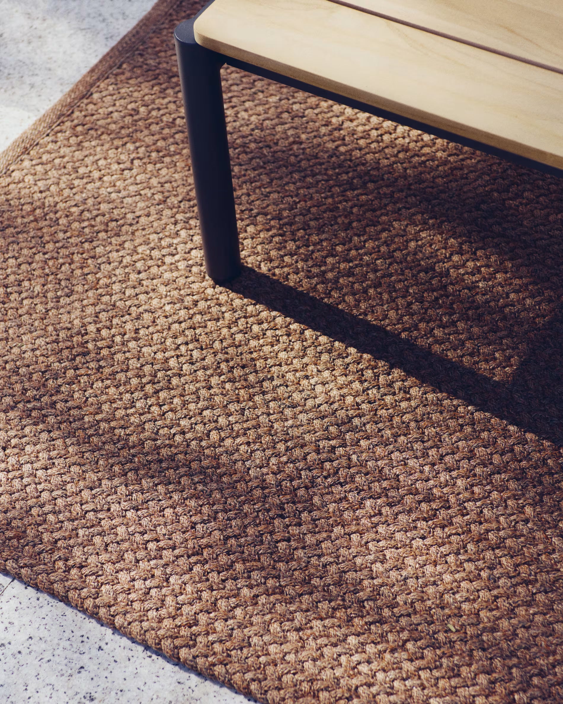 Outdoor rug DESPAS terracotta
