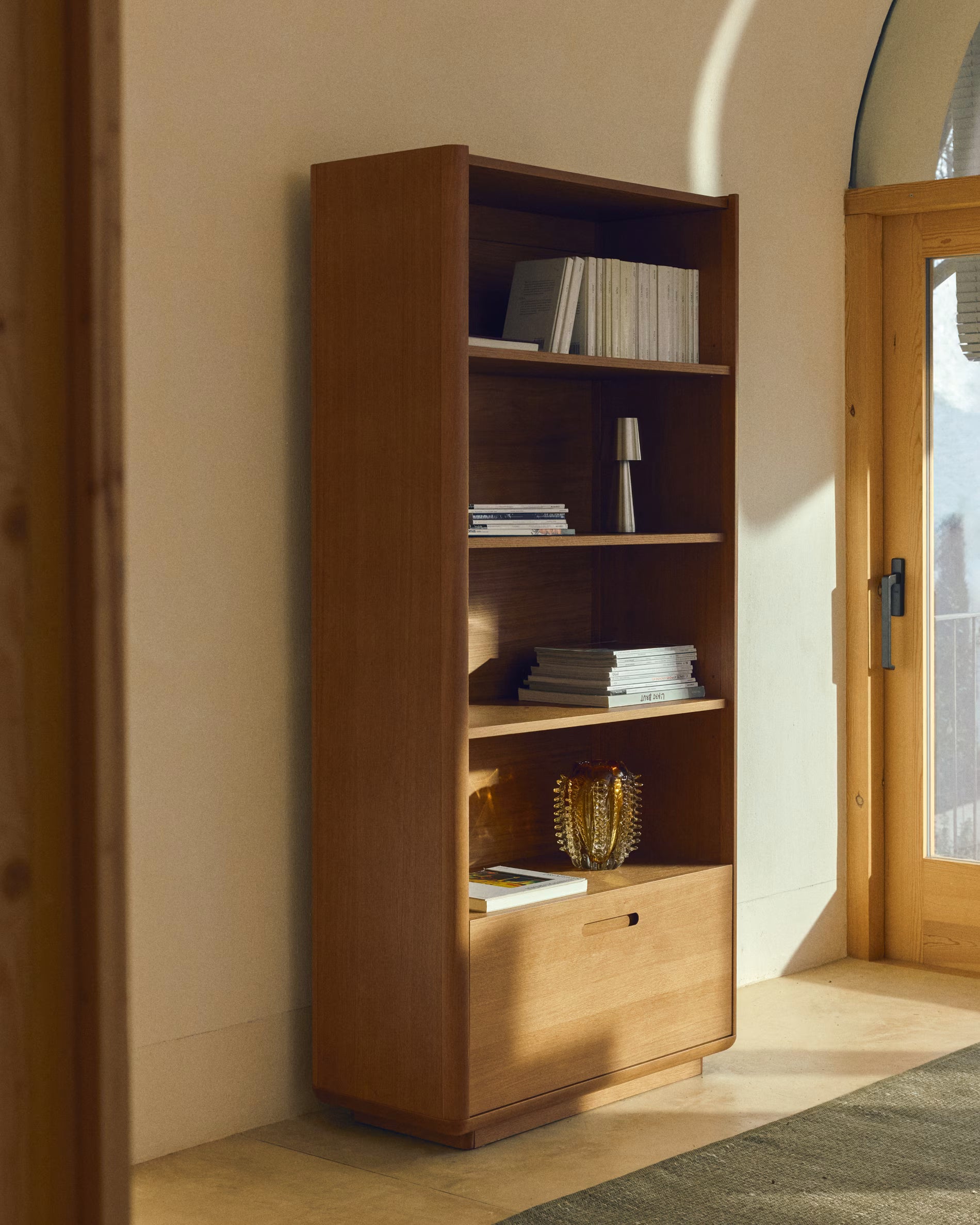 ARELIDA Oak Veneer Shelf