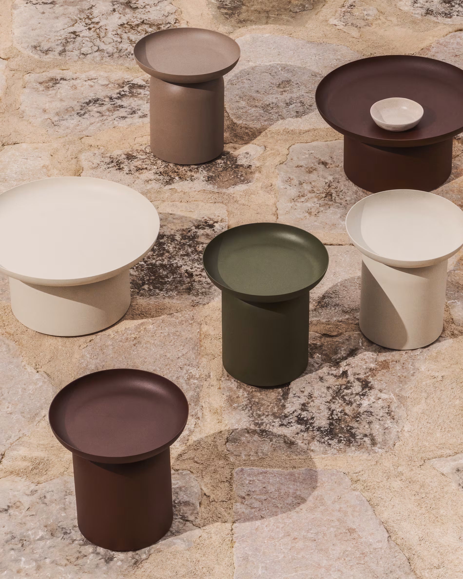 ARCOLA Brown Outdoor Side Table