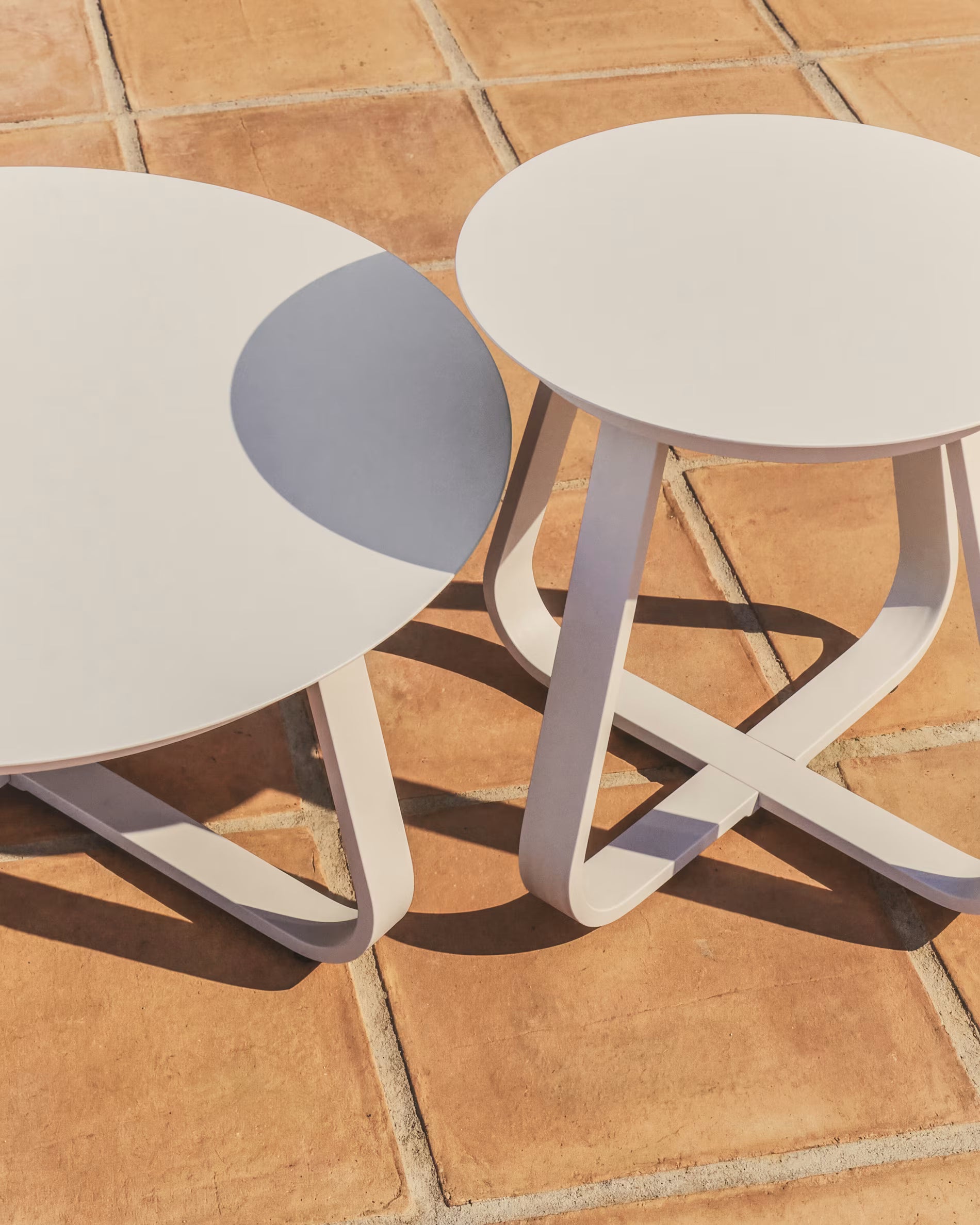TAMARIS Side Table Ecru