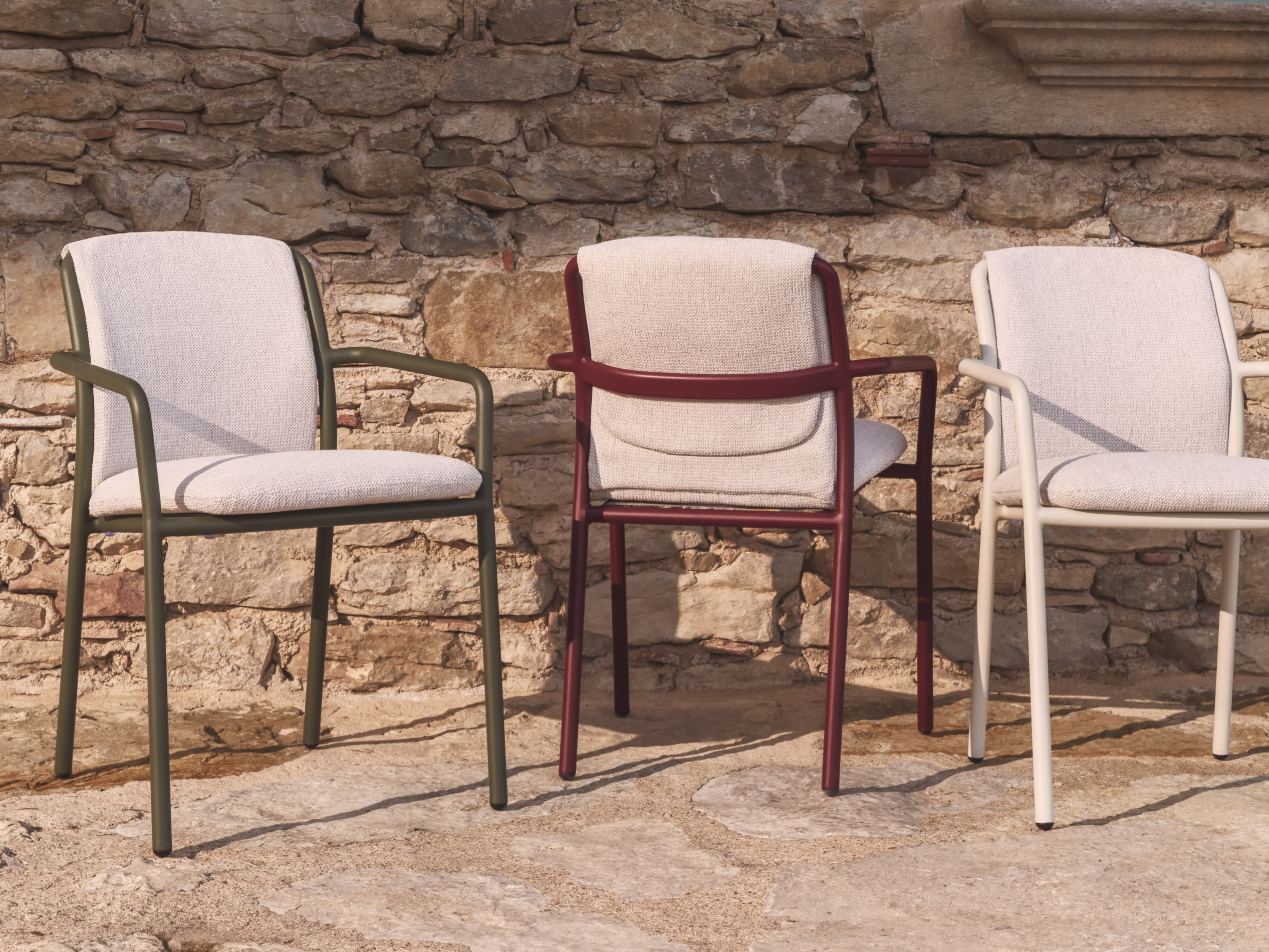 LINOSA Beige Garden Chair