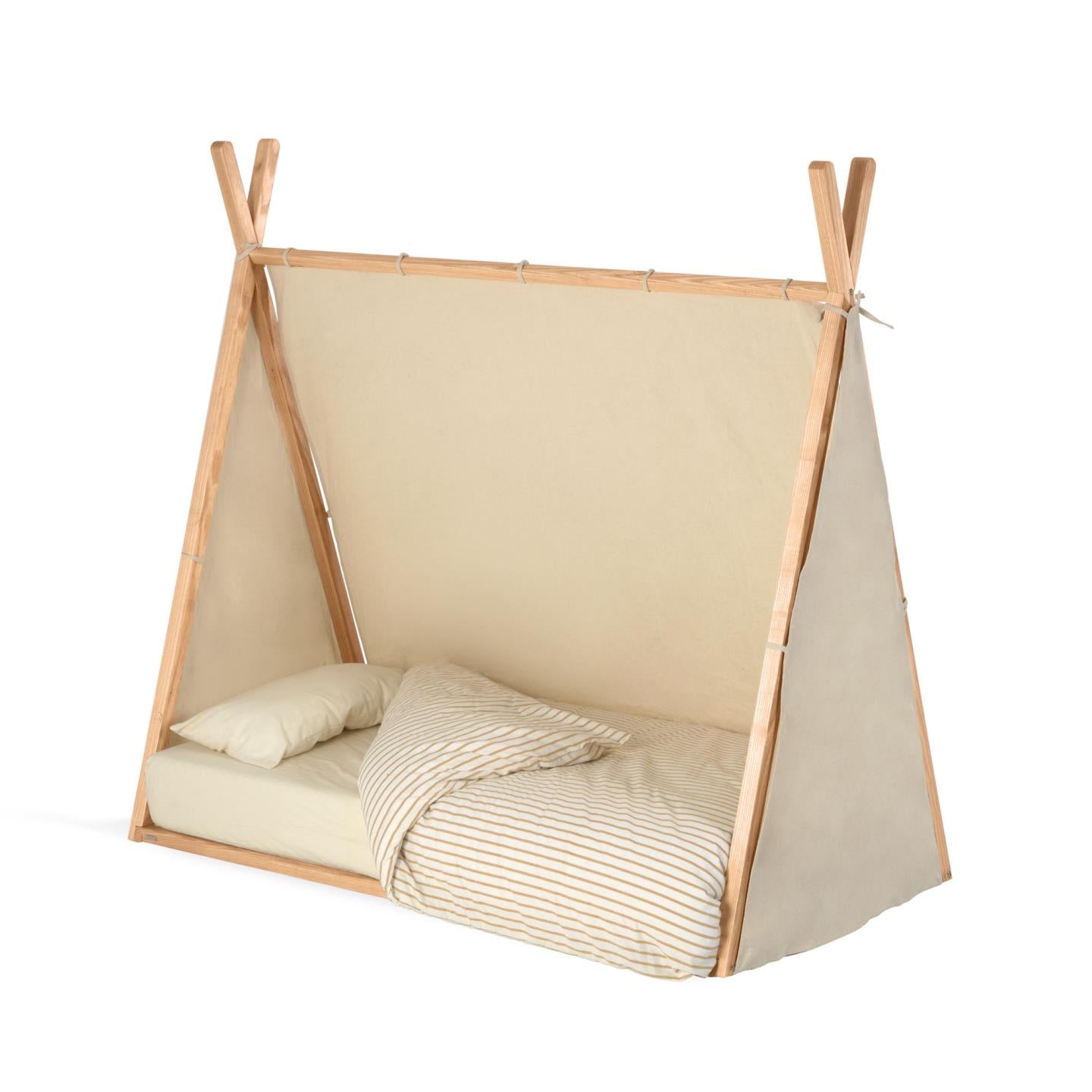 Łóżko tipi MARALIS lite drewno bukowe La Forma Eye on Design