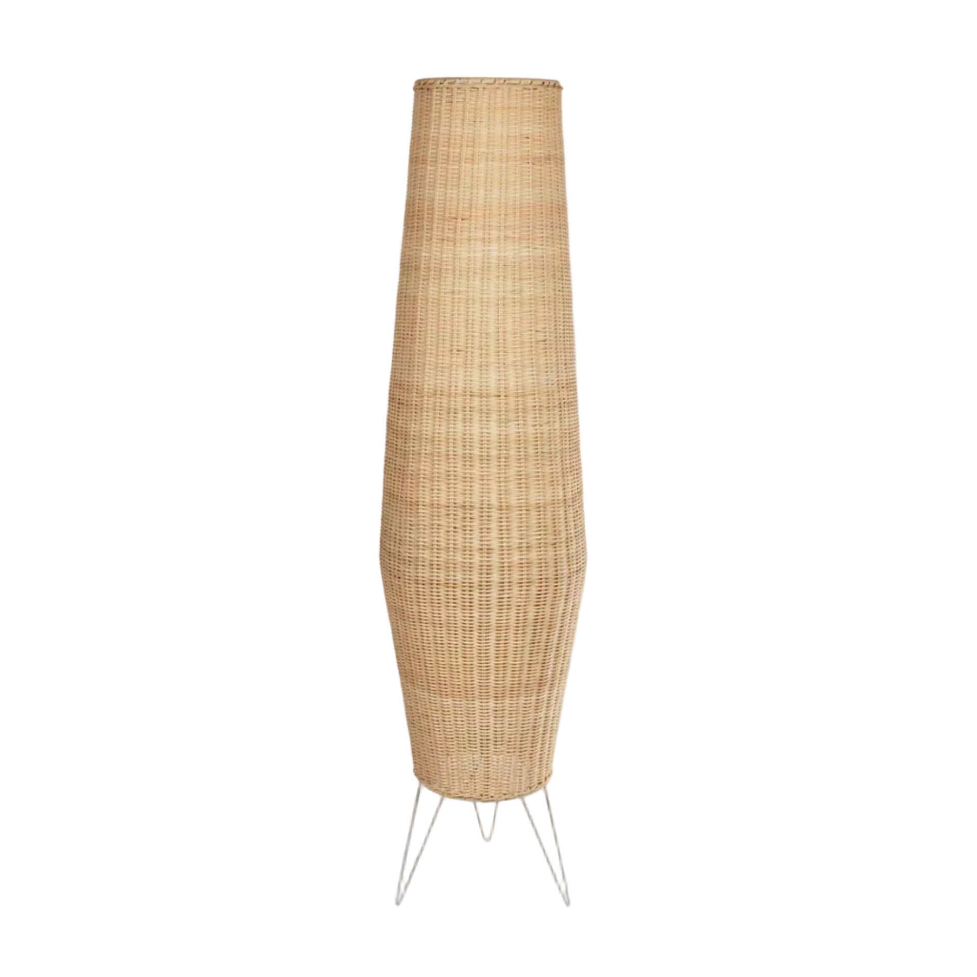 KAMARIA Rattan Floor Lamp