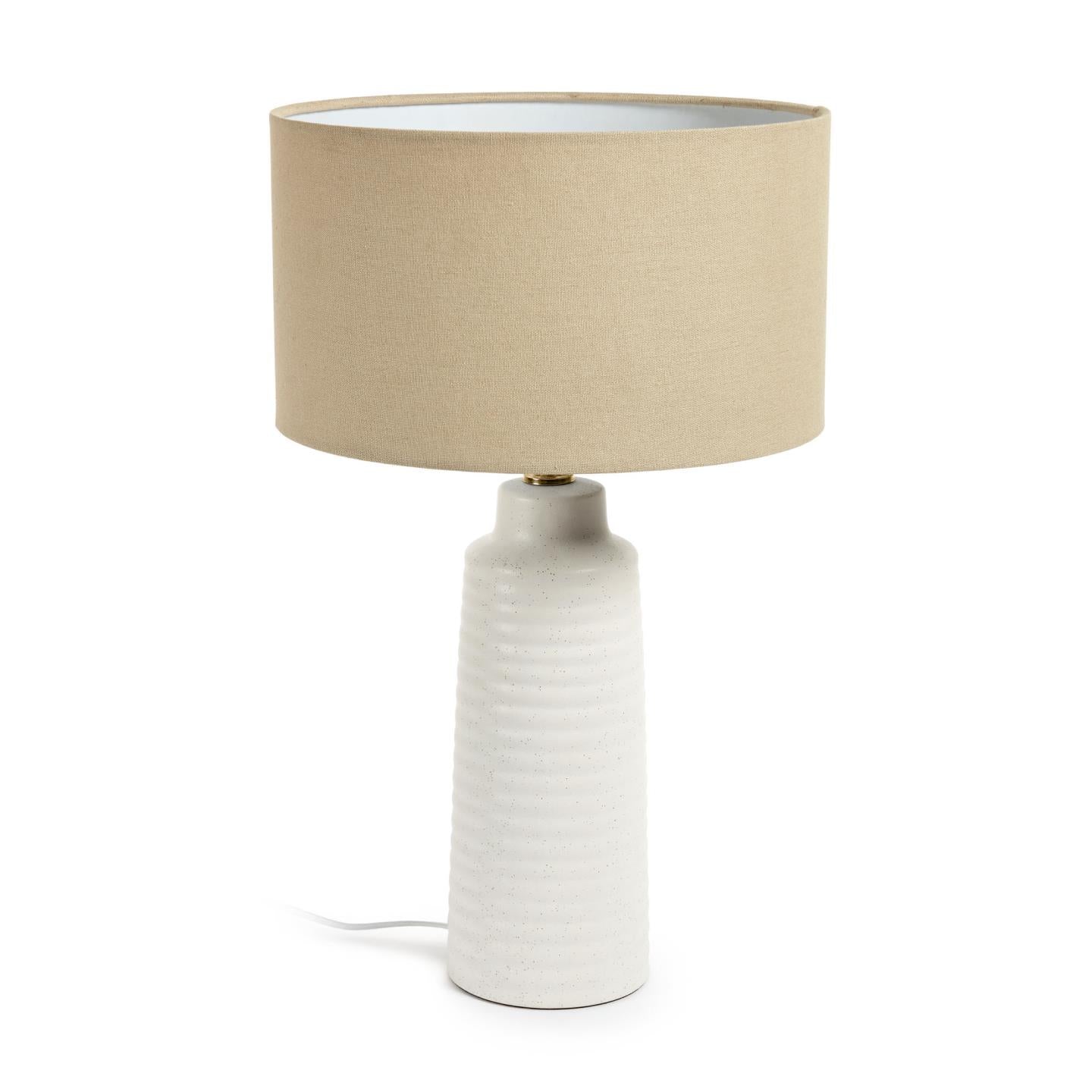 Lampa stołowa MIJAL biały La Forma Eye on Design