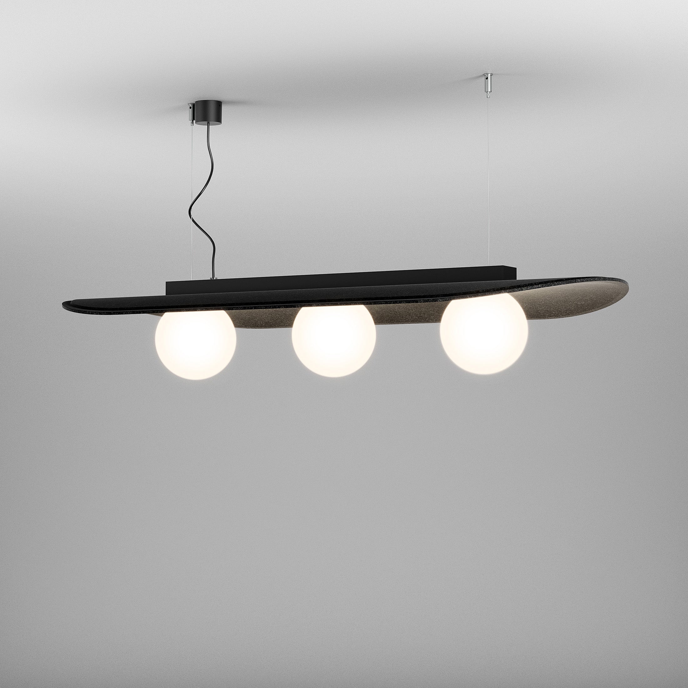 AQFELT OVALL BALL pendant lamp