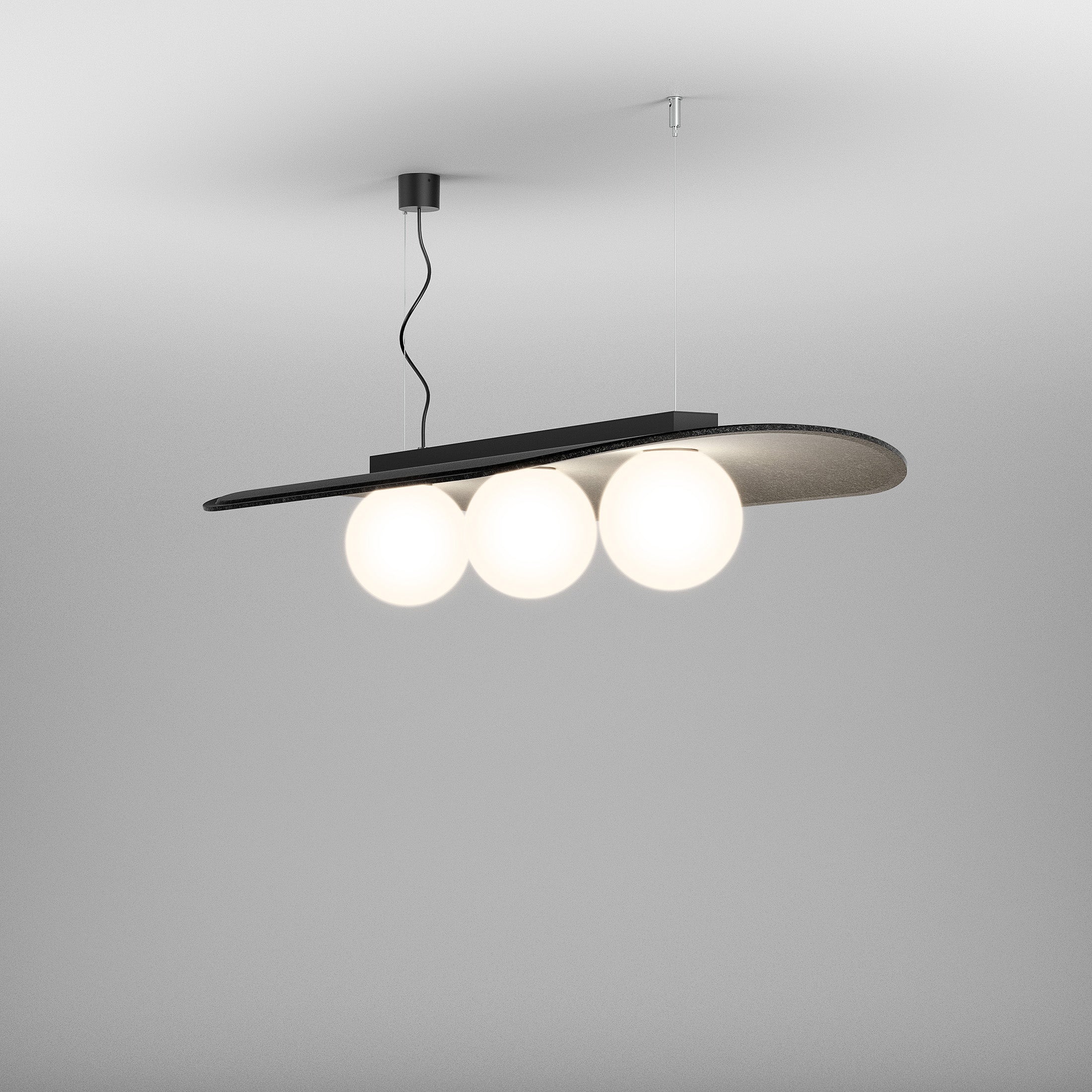 AQFELT OVALL BALL pendant lamp
