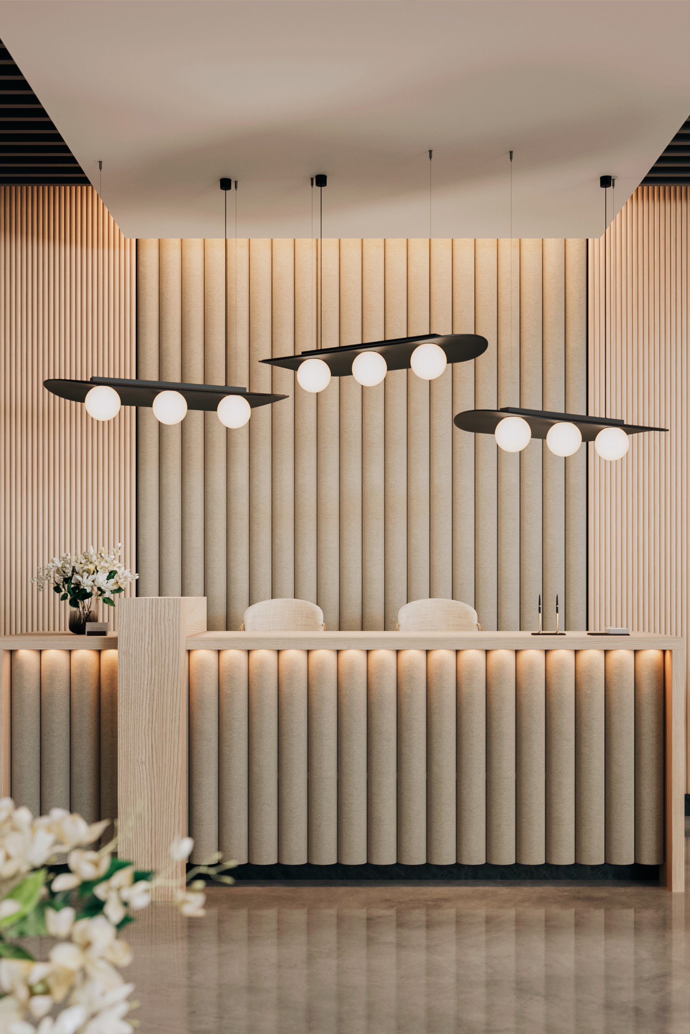 AQFELT OVALL BALL pendant lamp