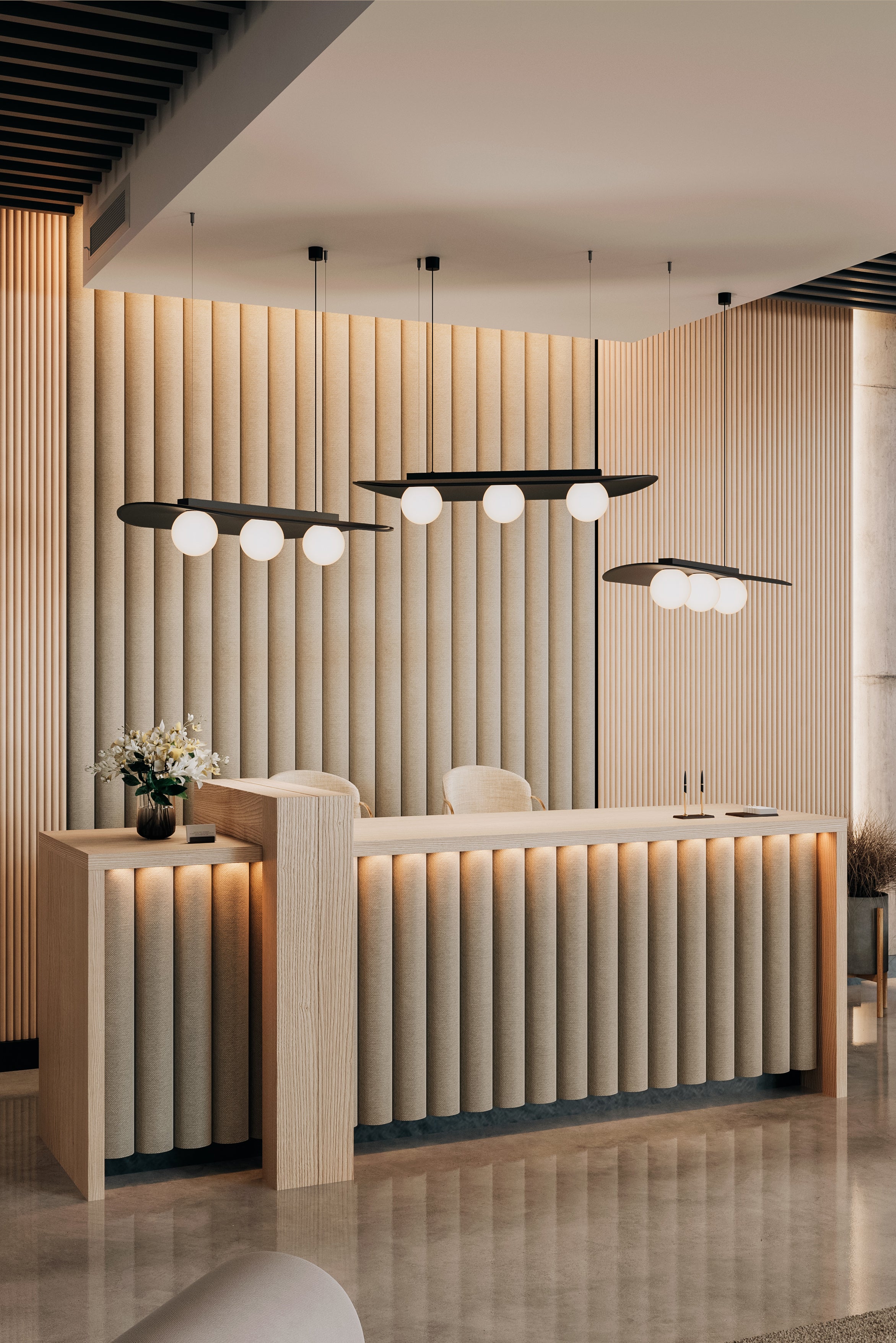 AQFELT OVALL BALL pendant lamp