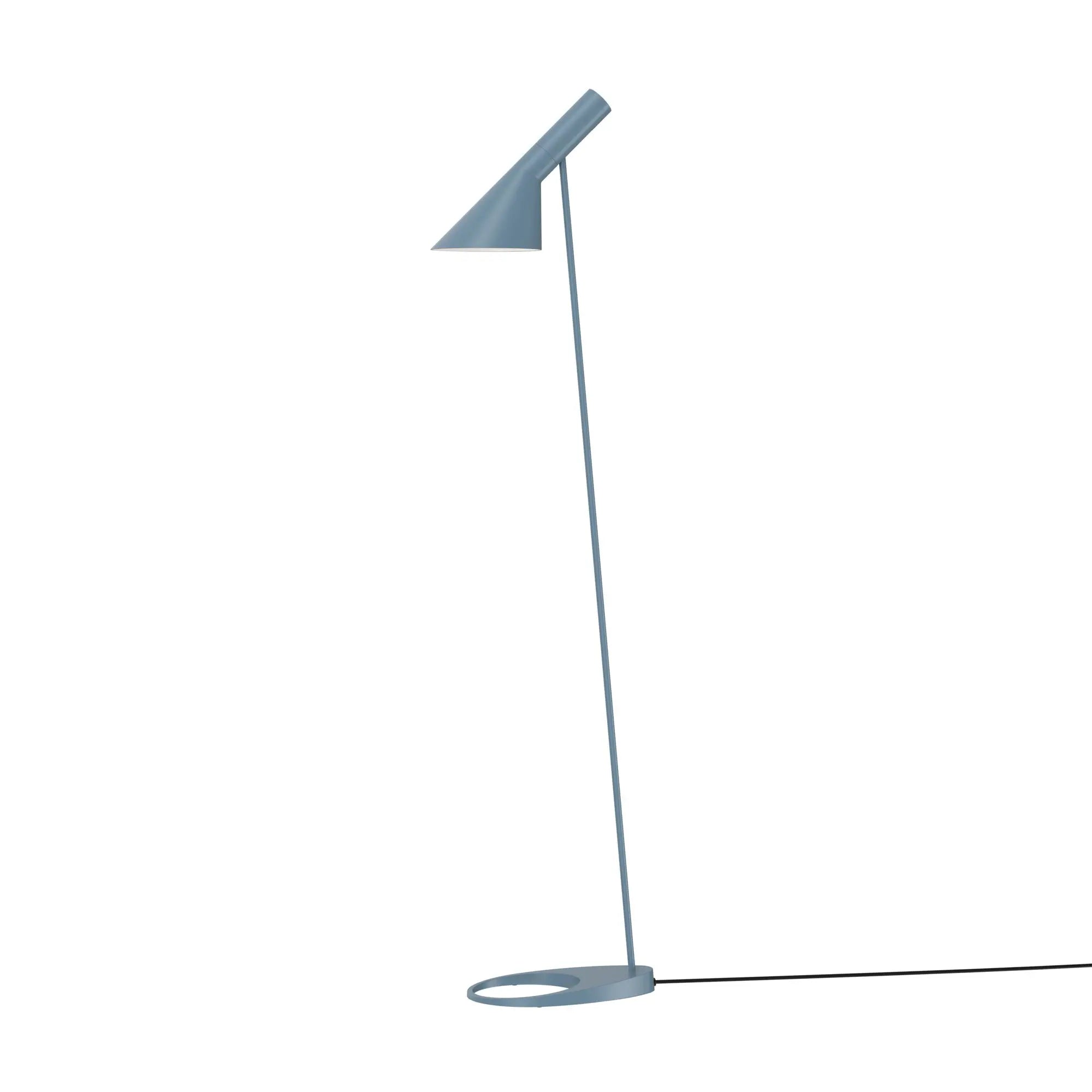 Lampa podłogowa AJ brudny niebieski – styl skandynawski