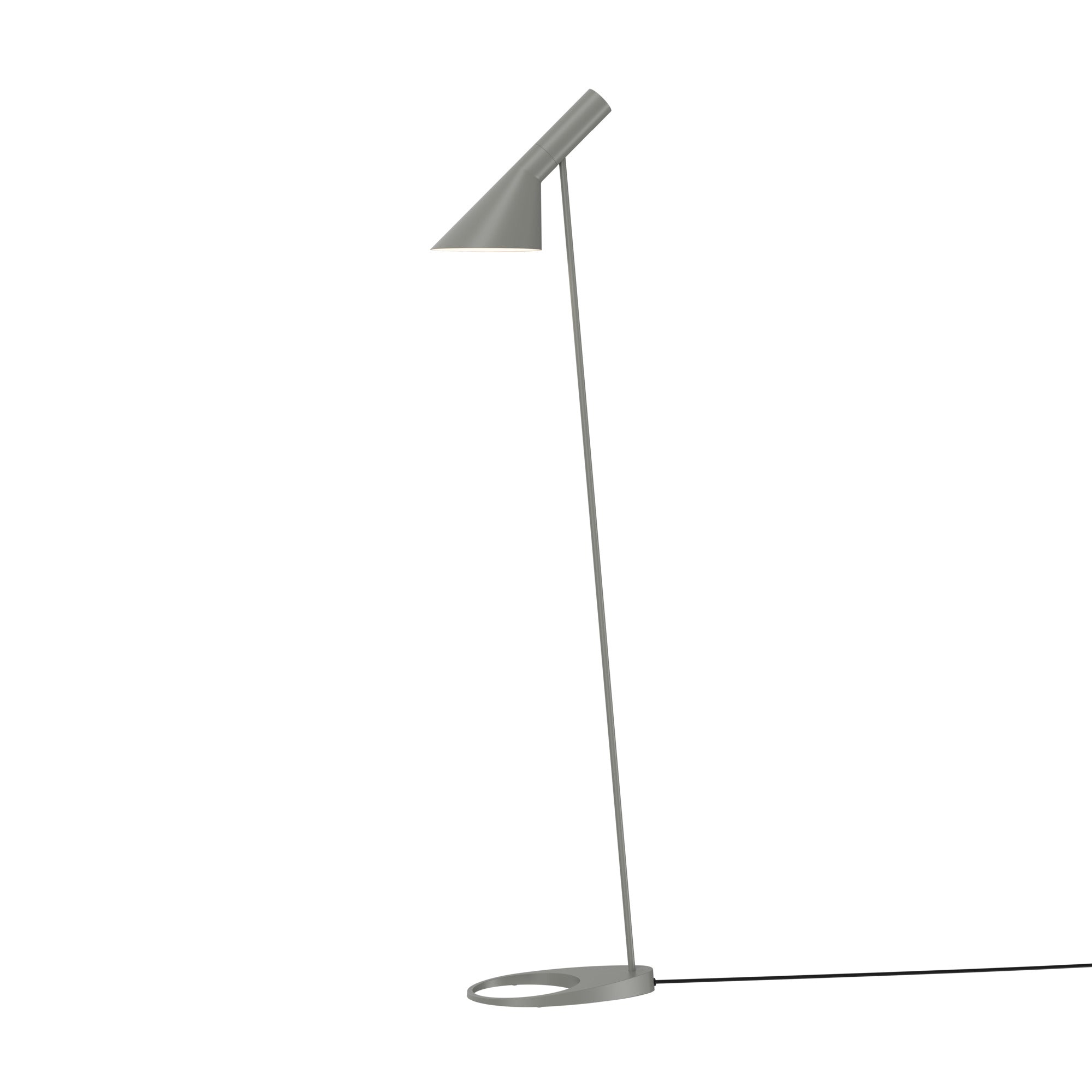 Lampa podłogowa AJ ciepły szary