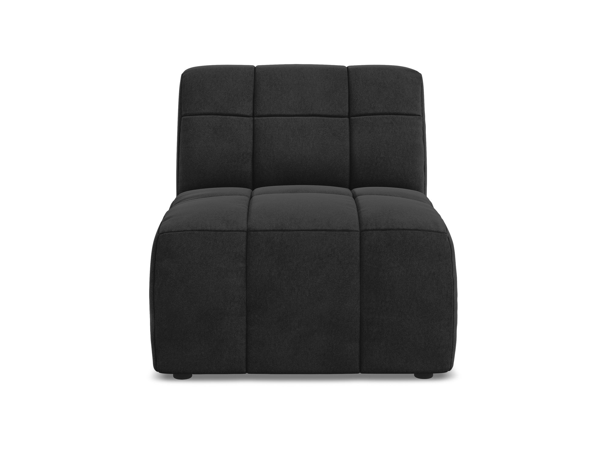 Armchair / velvet module ALOHA black