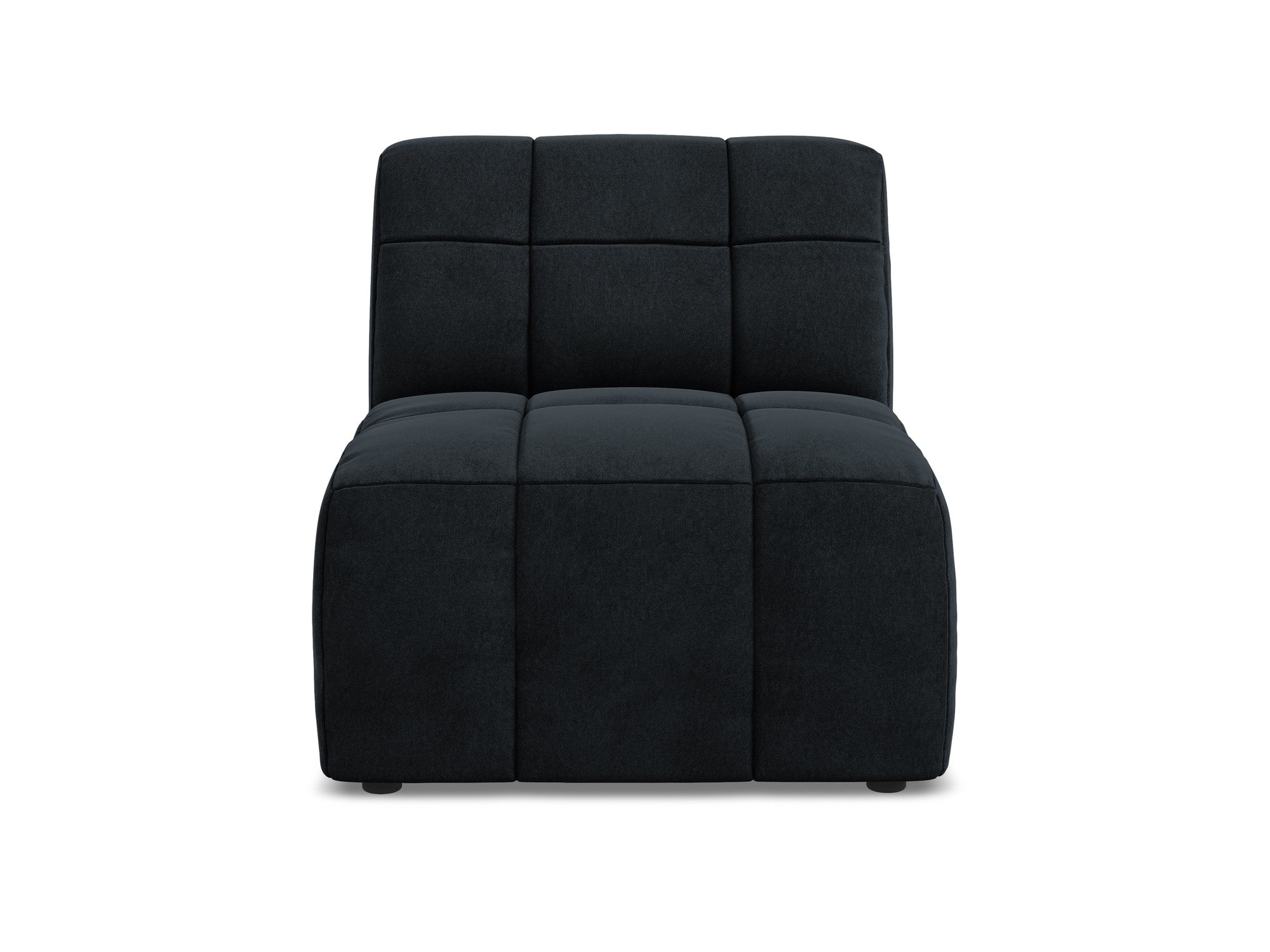 Armchair / velvet module ALOHA royal blue