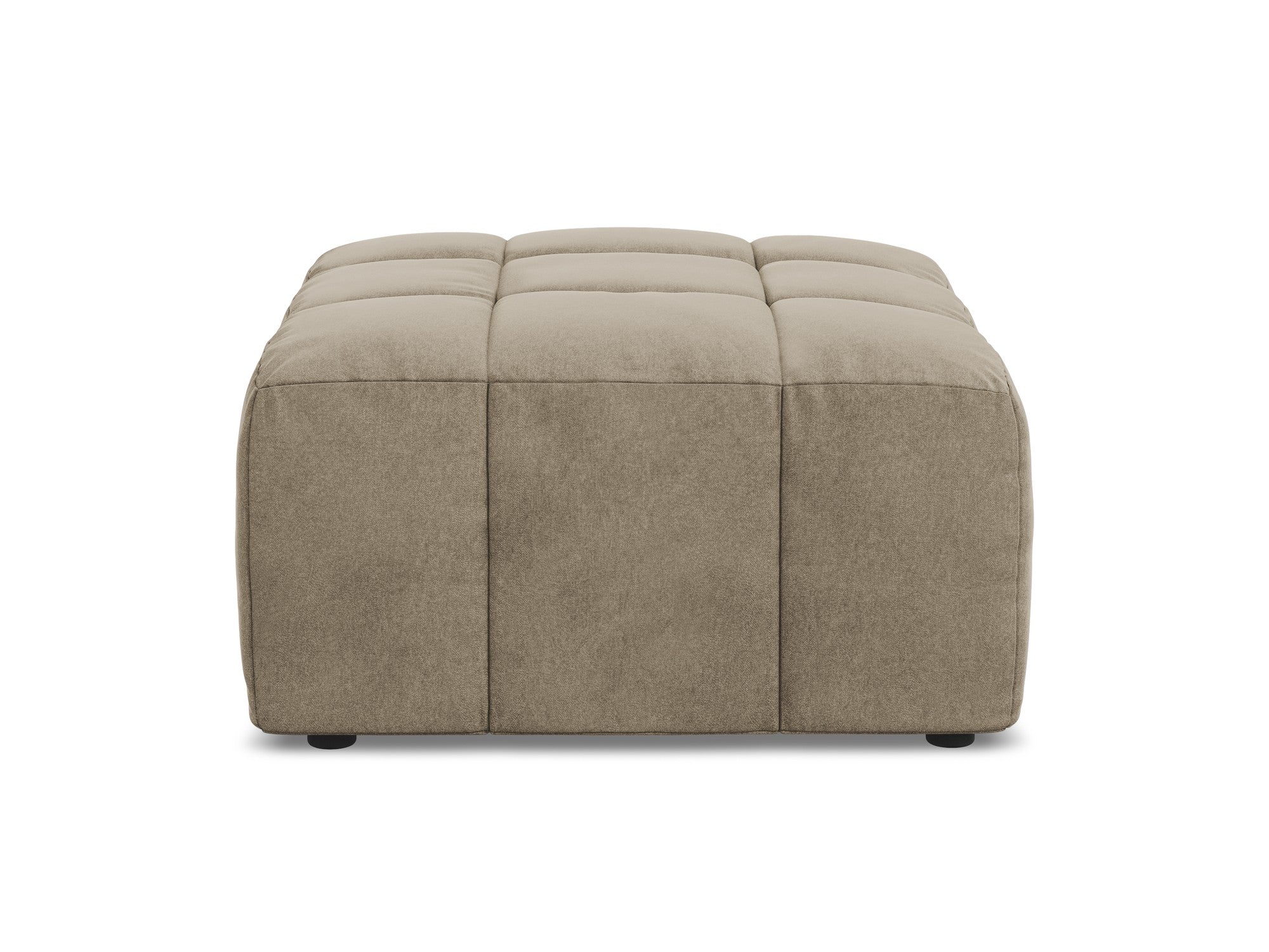 Pouf / velvet module ALOHA beige