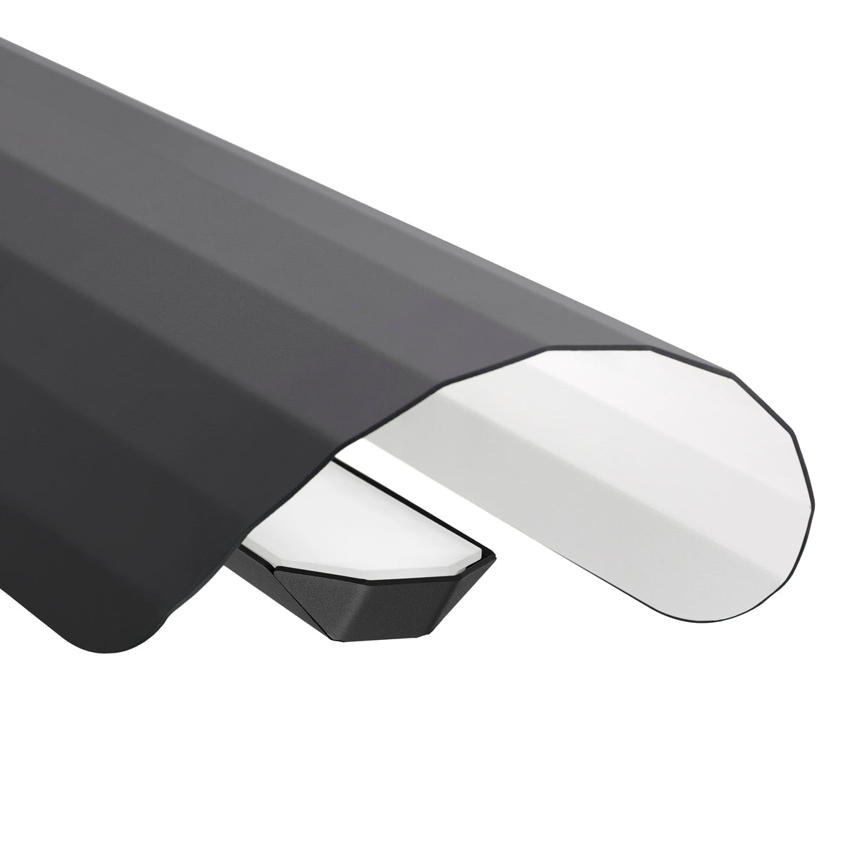 APOLIN black linear pendant lamp
