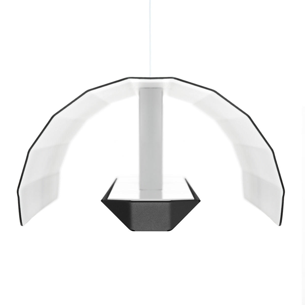 APOLIN black linear pendant lamp