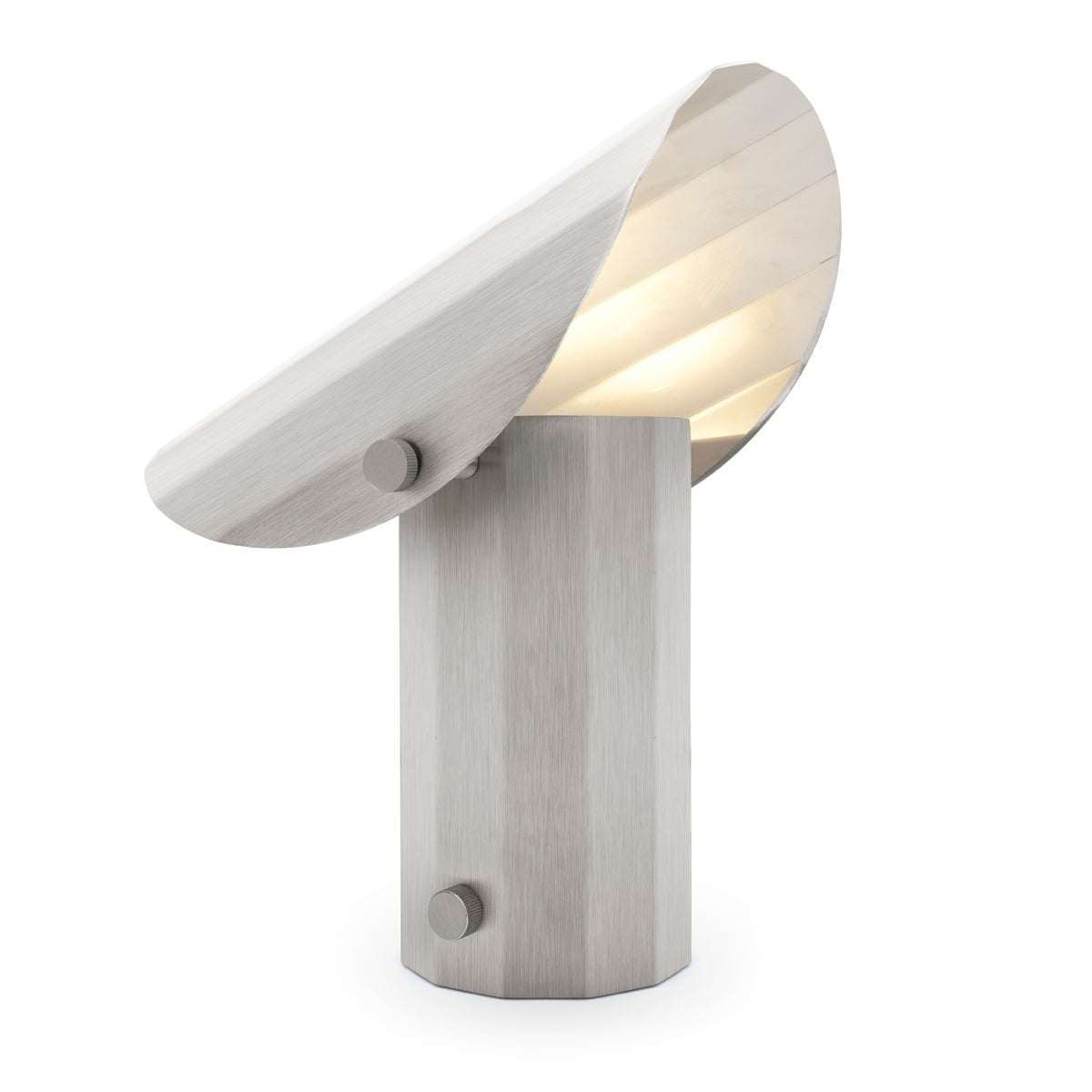 APOLIN Table Lamp Brushed Steel