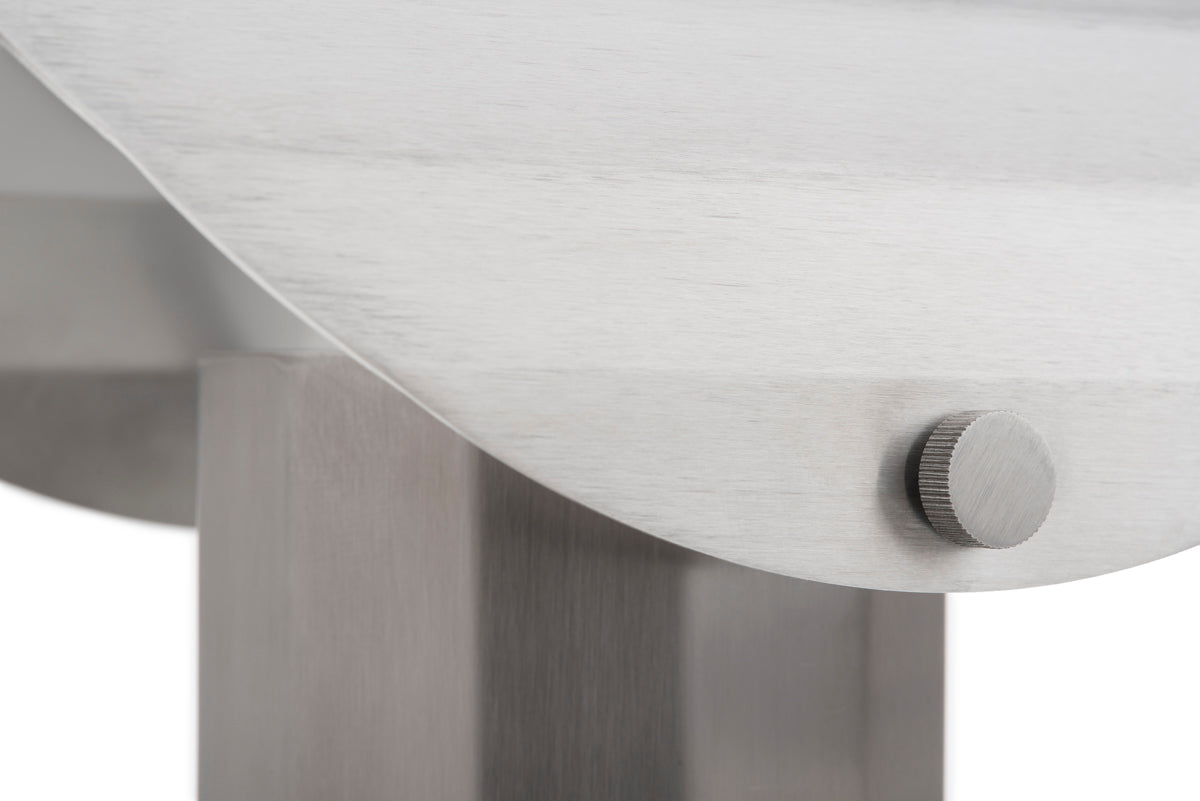 APOLIN Table Lamp Brushed Steel