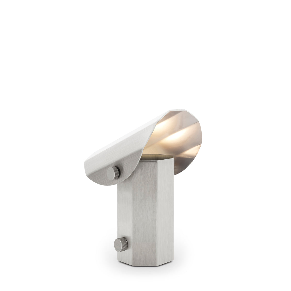 APOLIN Table Lamp Brushed Steel
