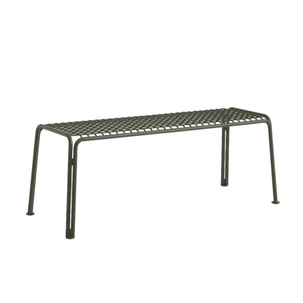 THORVALD SC112 dark green outdoor bench without backrest