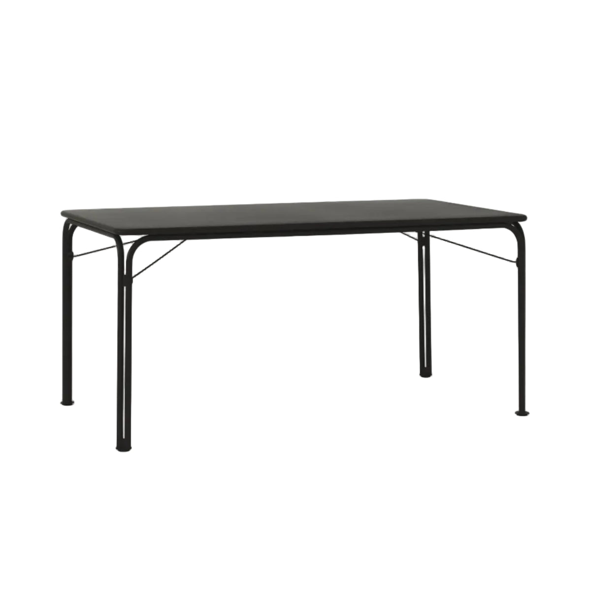 THORVALD outdoor table black