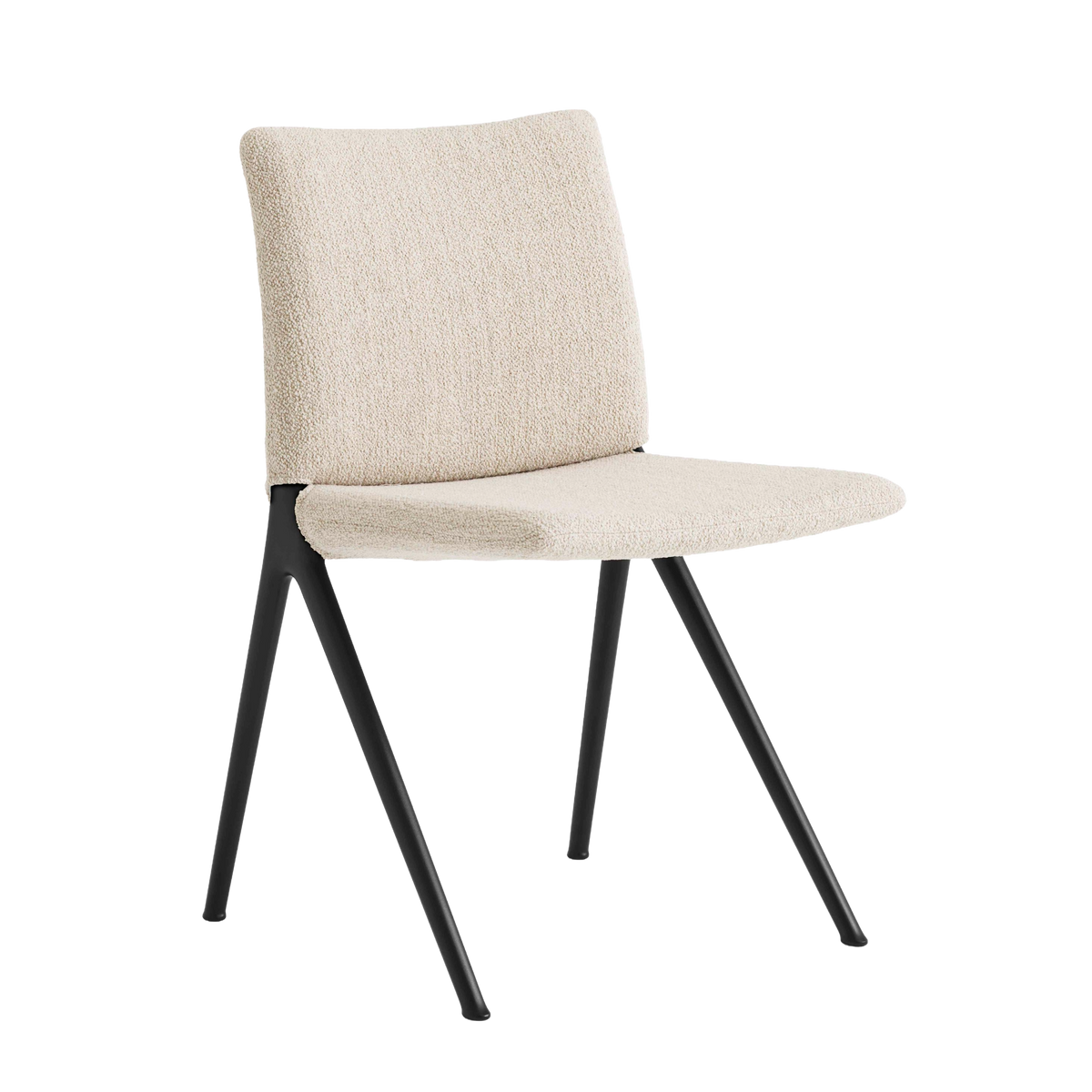 KAPE IF7 Upholstered Chair with Black Base