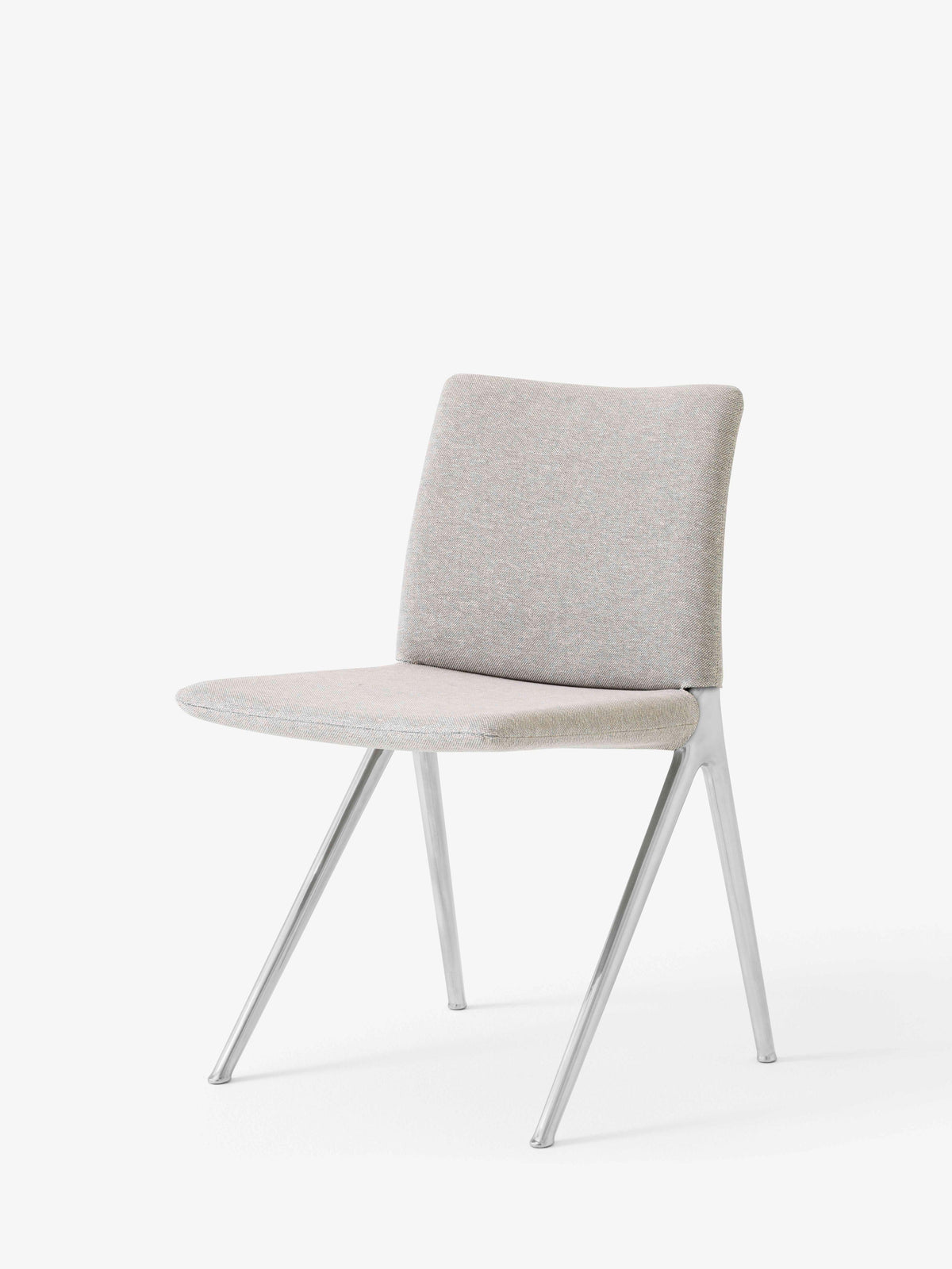 KAPE IF7 Upholstered Chair with Aluminum Base