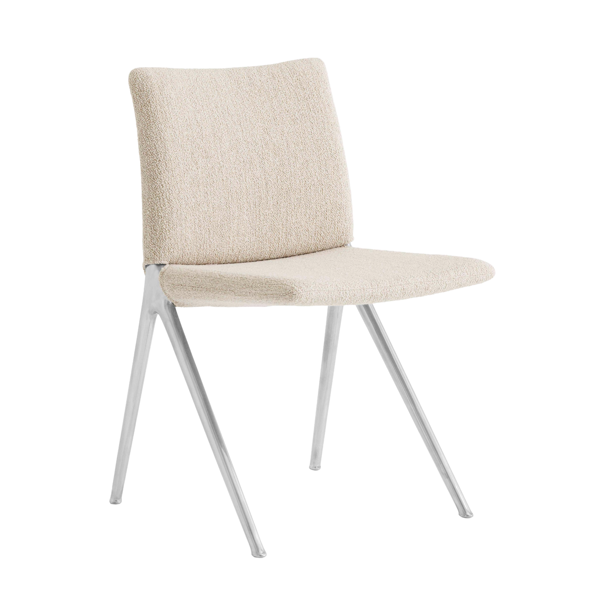 KAPE IF7 Upholstered Chair with Aluminum Base