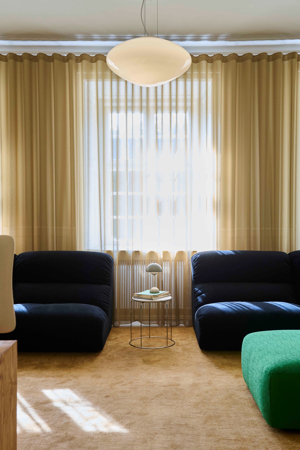 HI LO blue modular sofa for 4 people